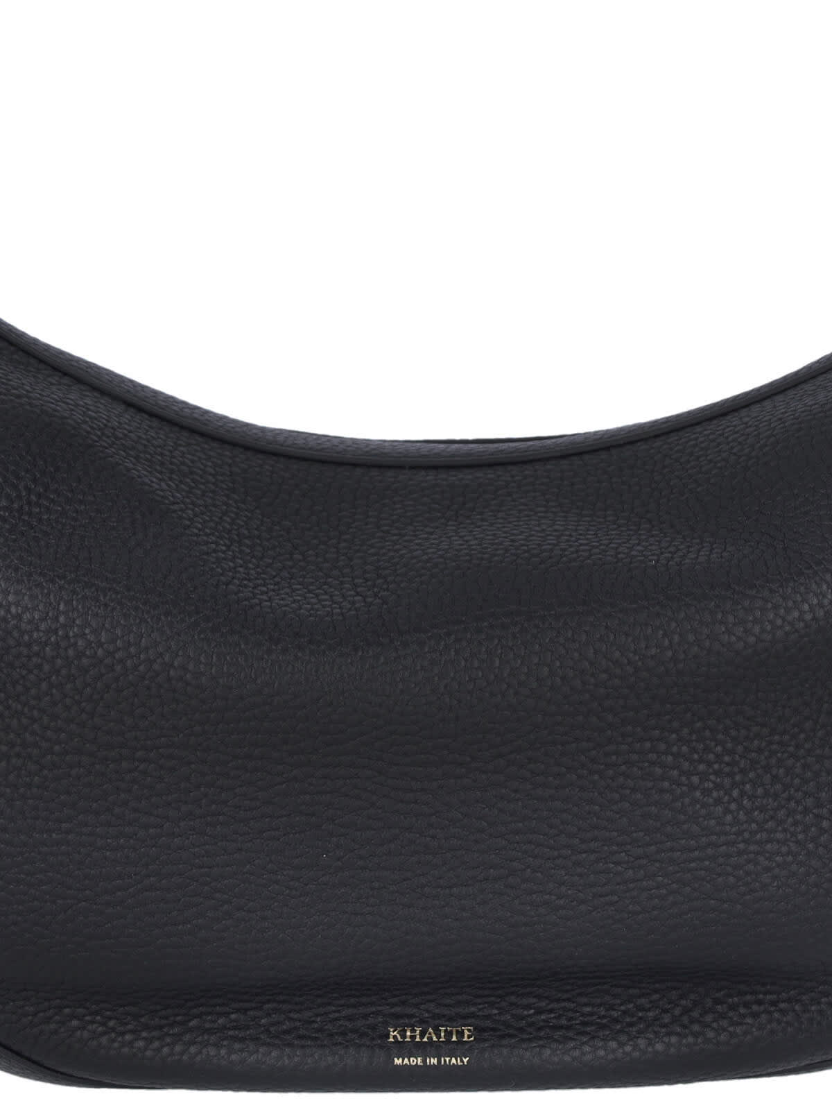 Khaite 'augustina Hobo' Shoulder Bag In Black