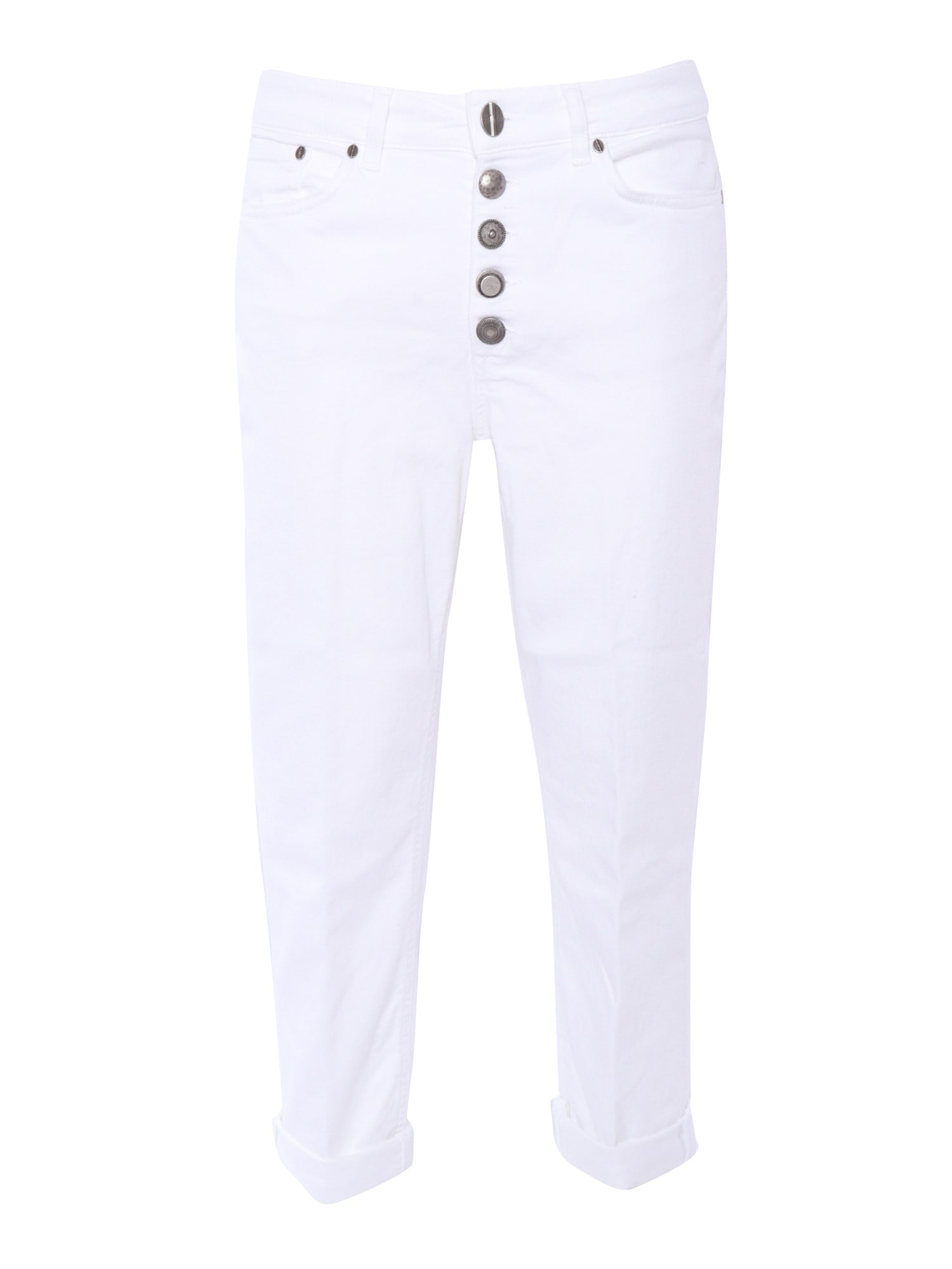 Shop Dondup White Jeans