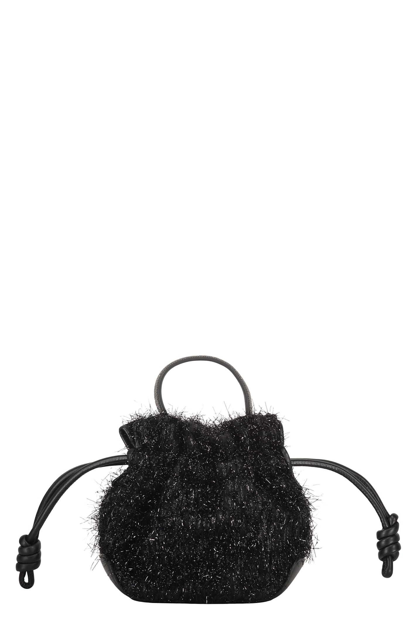 Fabiana Filippi Mini Bucket Bag In Black