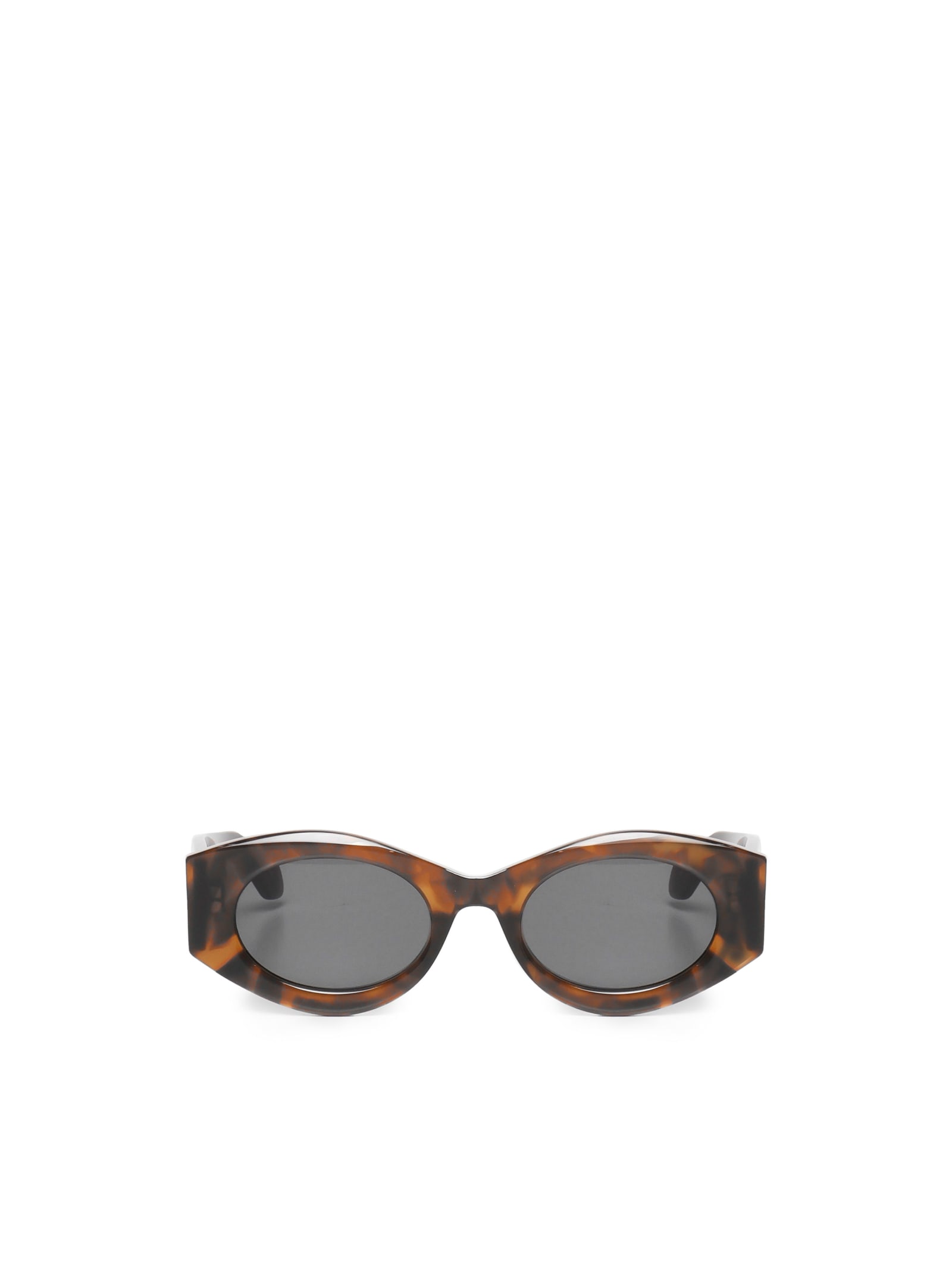 alaia oval sunglasses