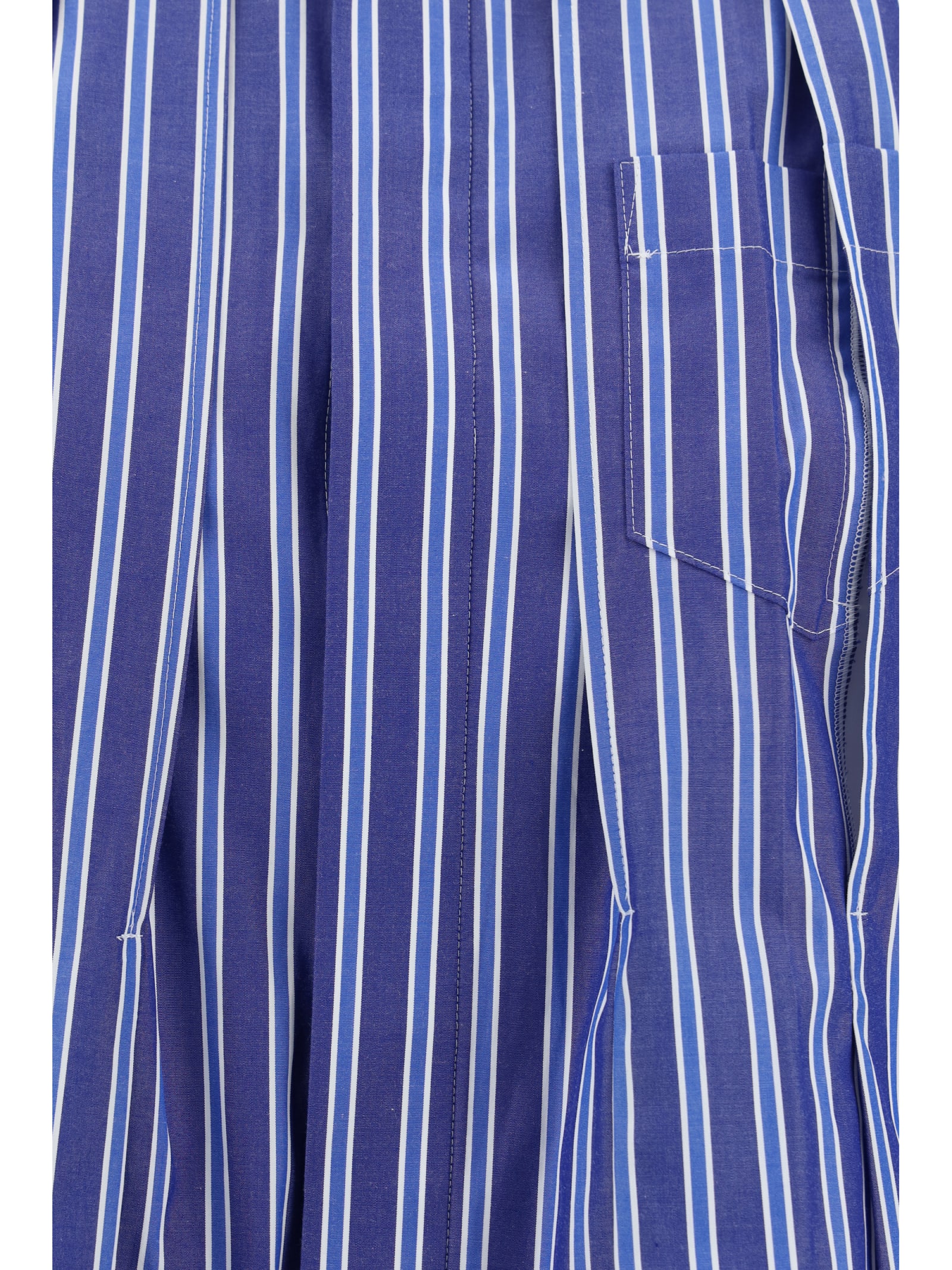 Shop Sacai Shirt In Blu