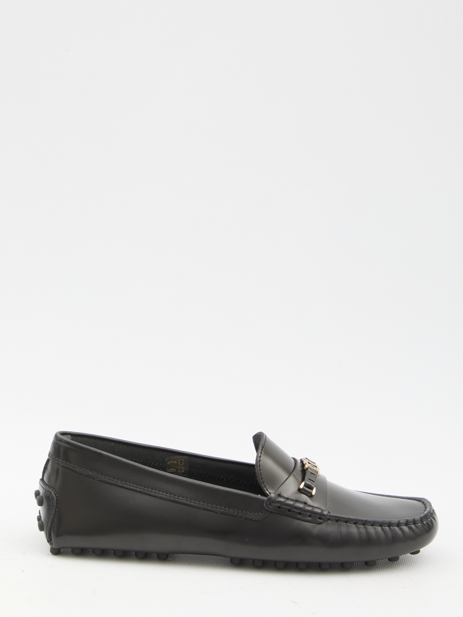 Shop Tod's Gommino Loafers In Black