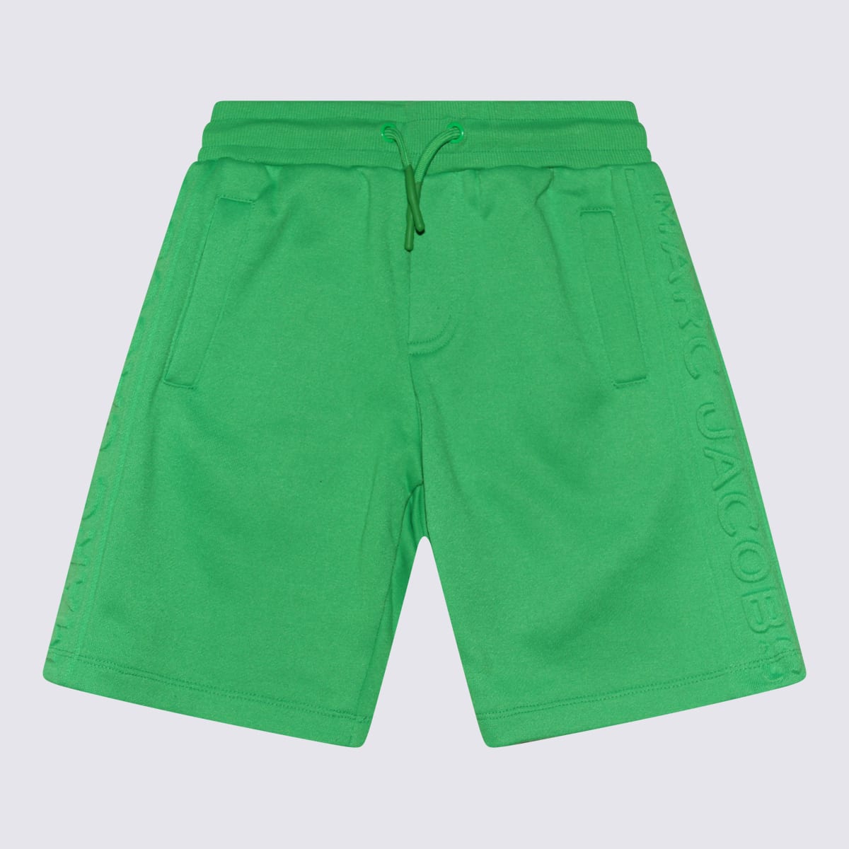 Marc Jacobs Kids' Green Cotton Shorts In Tucano Andino