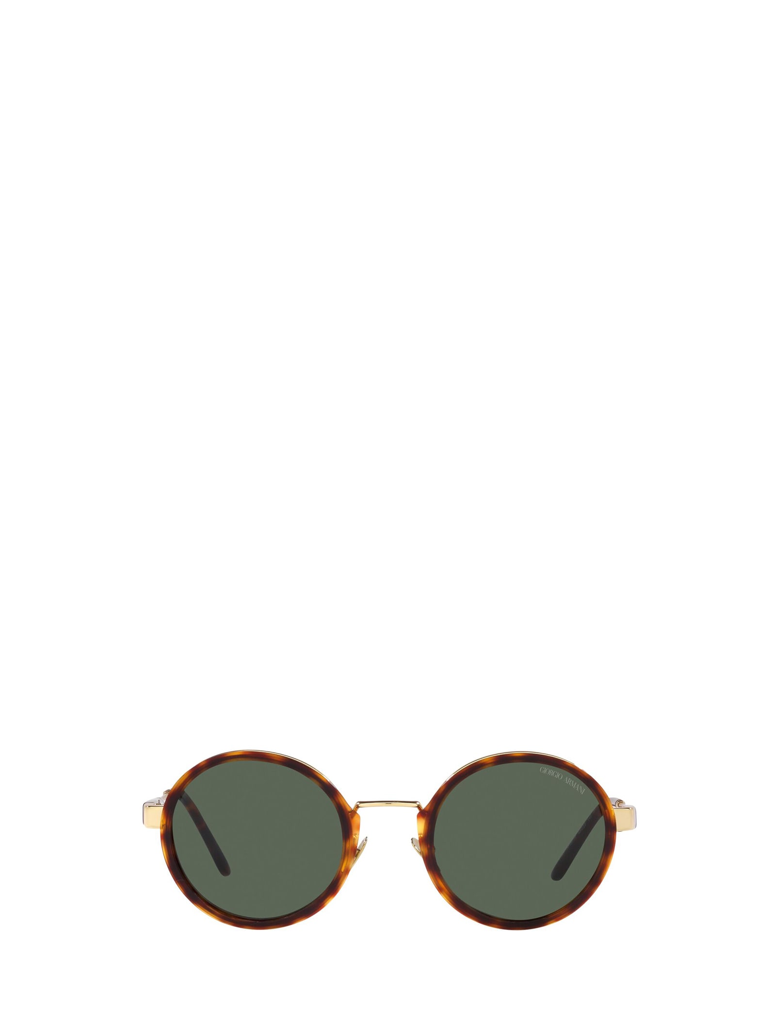 Giorgio Armani Ar6133 Pale Gold/tortoise Sunglasses
