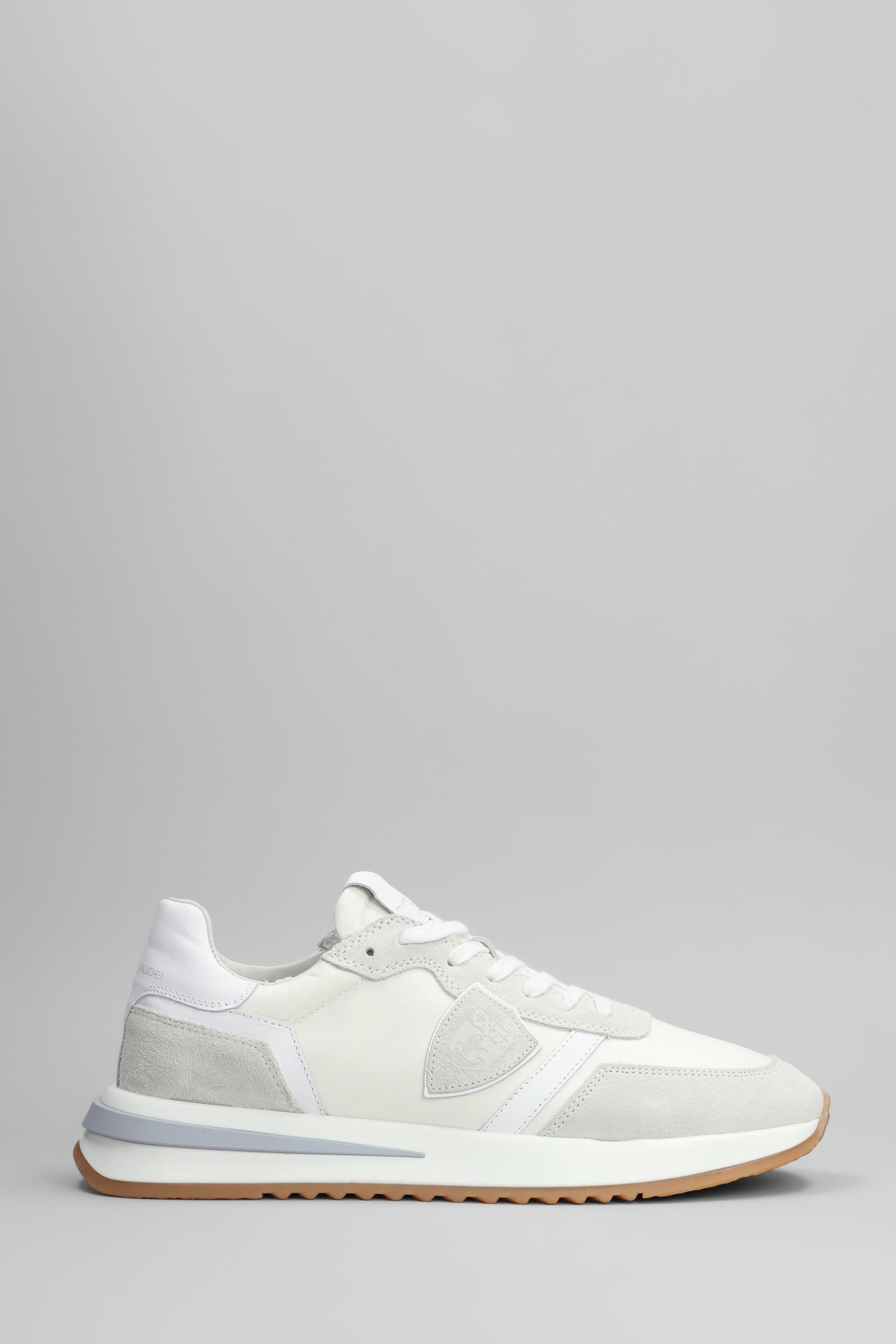 Tropez 2.1 Sneakers In White Suede And Fabric