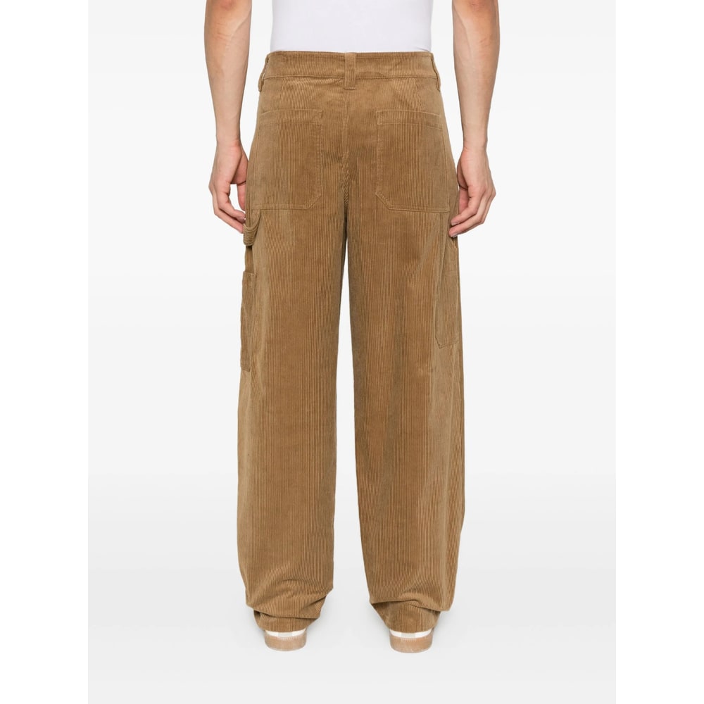 Apc A.p.c. Brown Corduroy Trousers In Brown