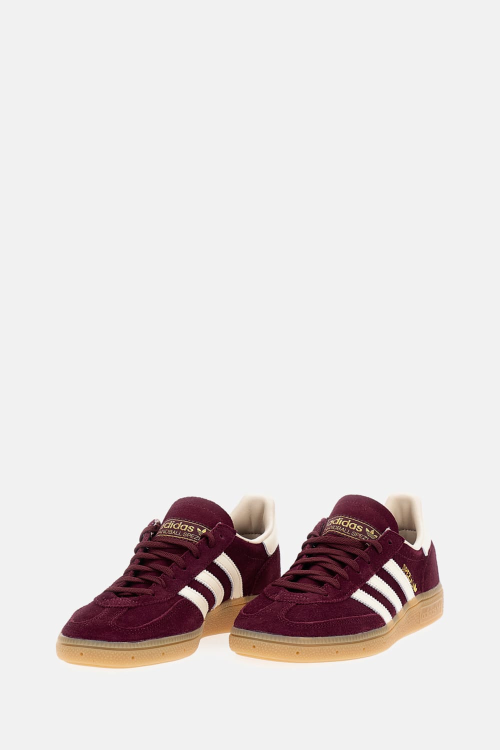 Adidas Originals Maroon Handball Spezial Womans Sneakers In Red
