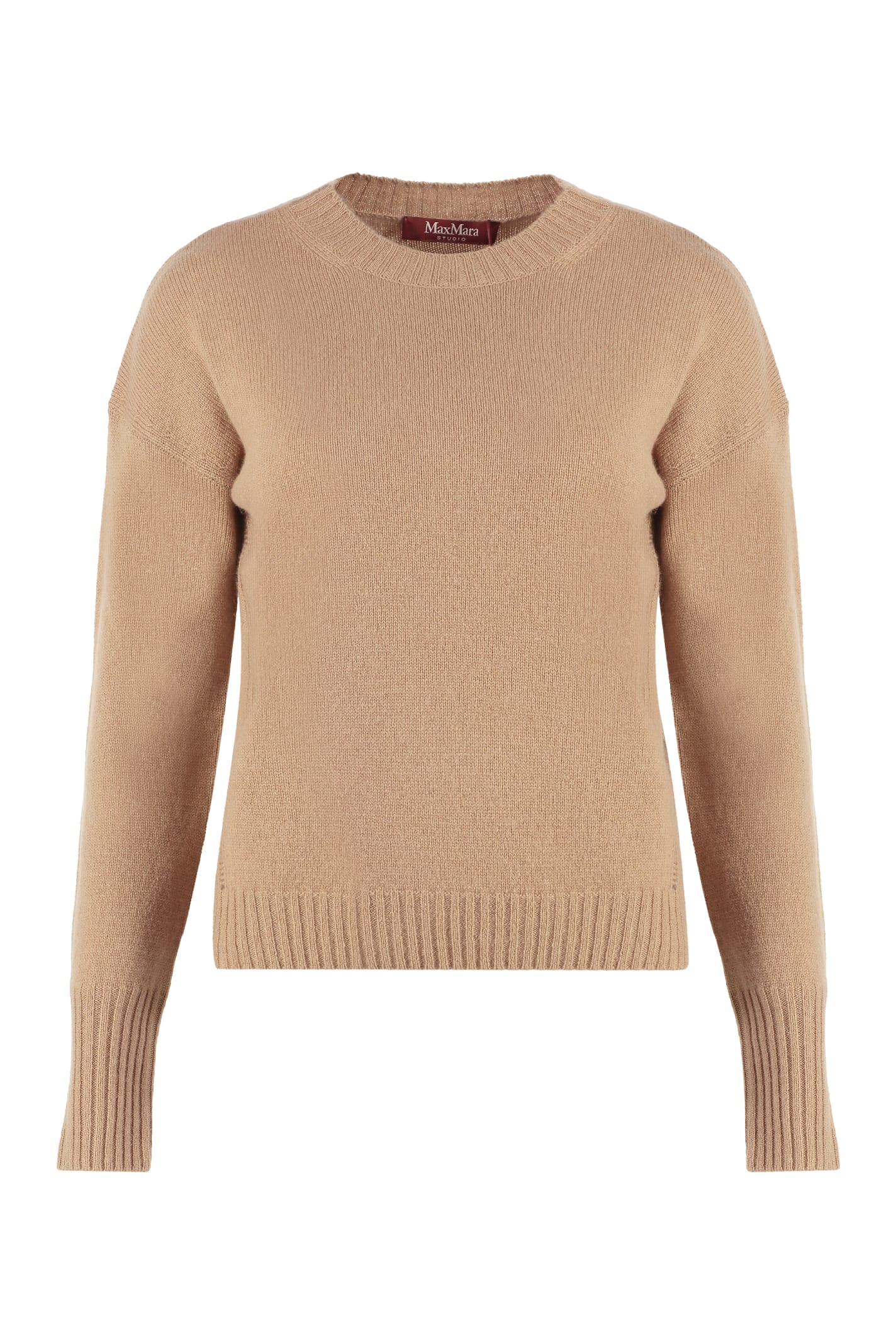 Shop Max Mara Alinda Cashmere Sweater In Camel