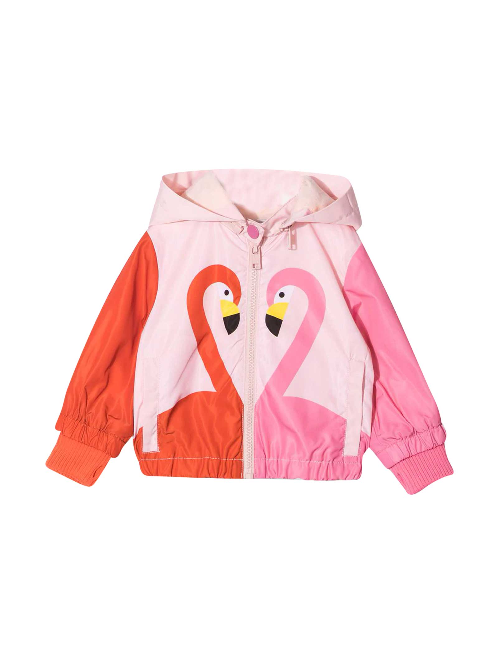 Stella McCartney Kids Pink Lightweight Jacket With Print