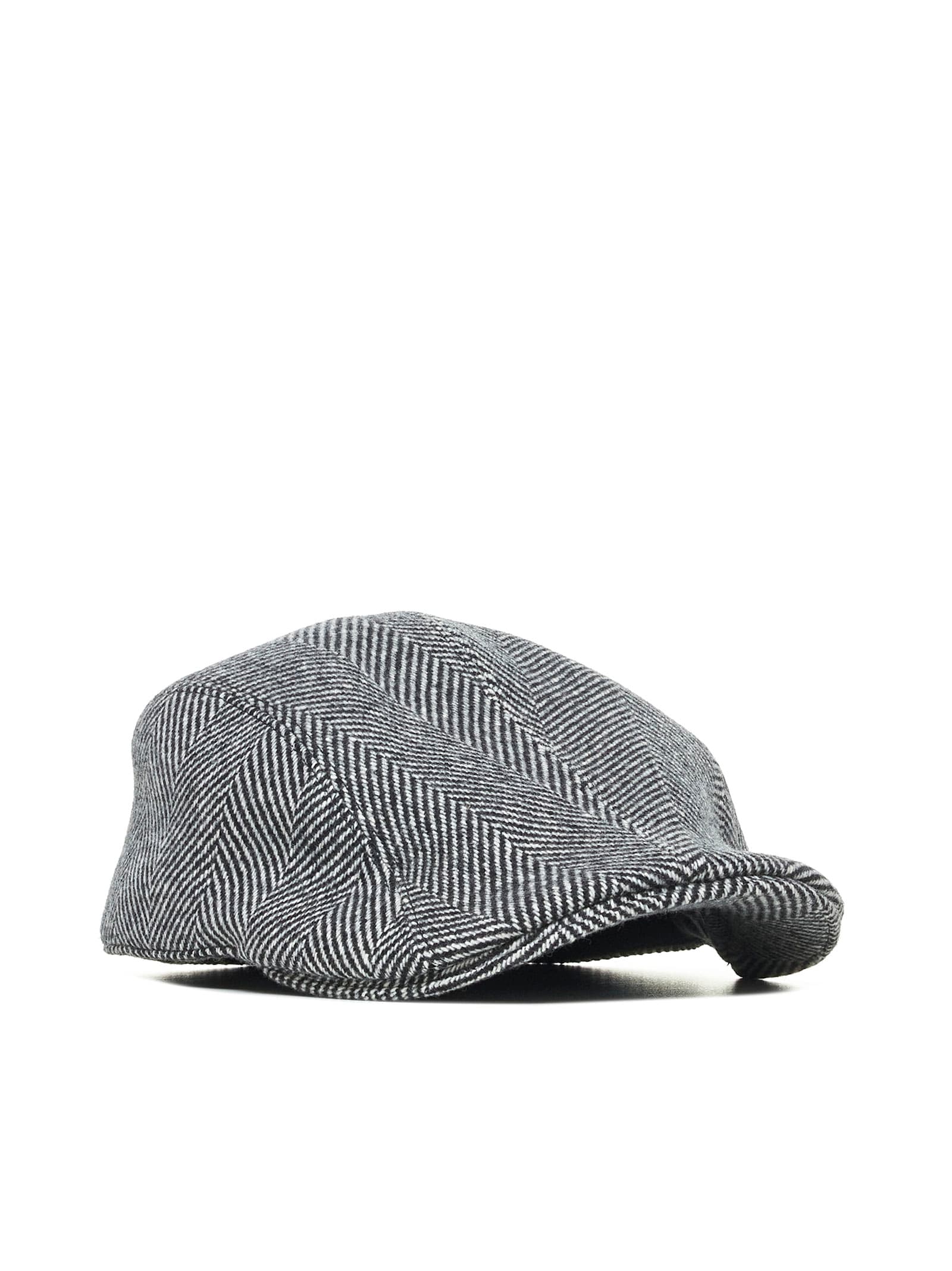 Shop Brunello Cucinelli Hat In Grigio+rosso