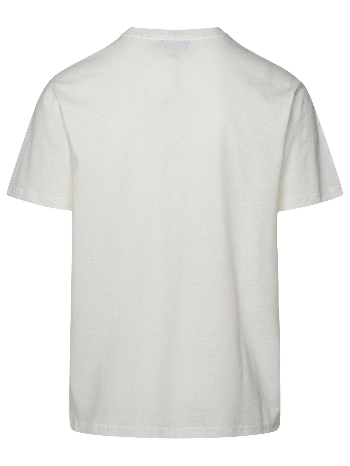 Shop Apc Graphic Printed Crewneck T-shirt In White