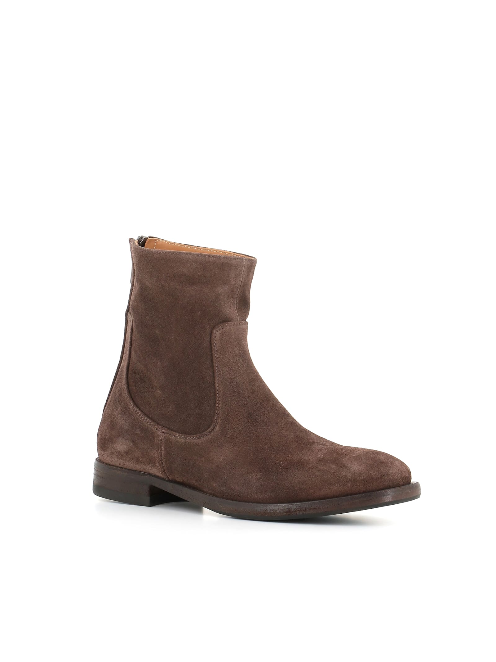 Shop Alberto Fasciani Ankle Boot Isabel 90028 In Espresso