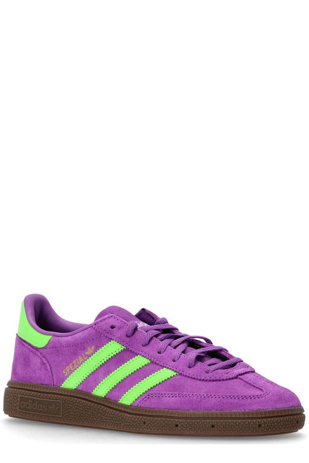 Adidas Originals Womens Adidas Handball Spezial Suede Low-top Trainers In Purple