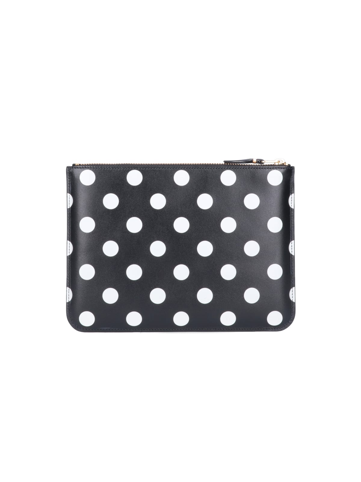 Comme Des Garçons 'polka Dots' Pouch In Black