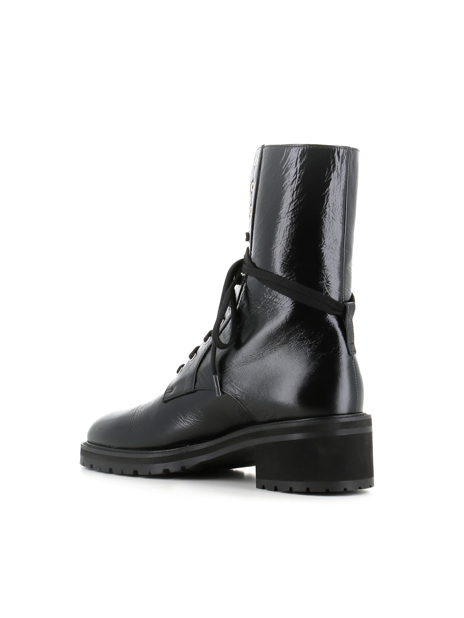 Shop Laurence Dacade Lace-up Boot Kaleb In Black