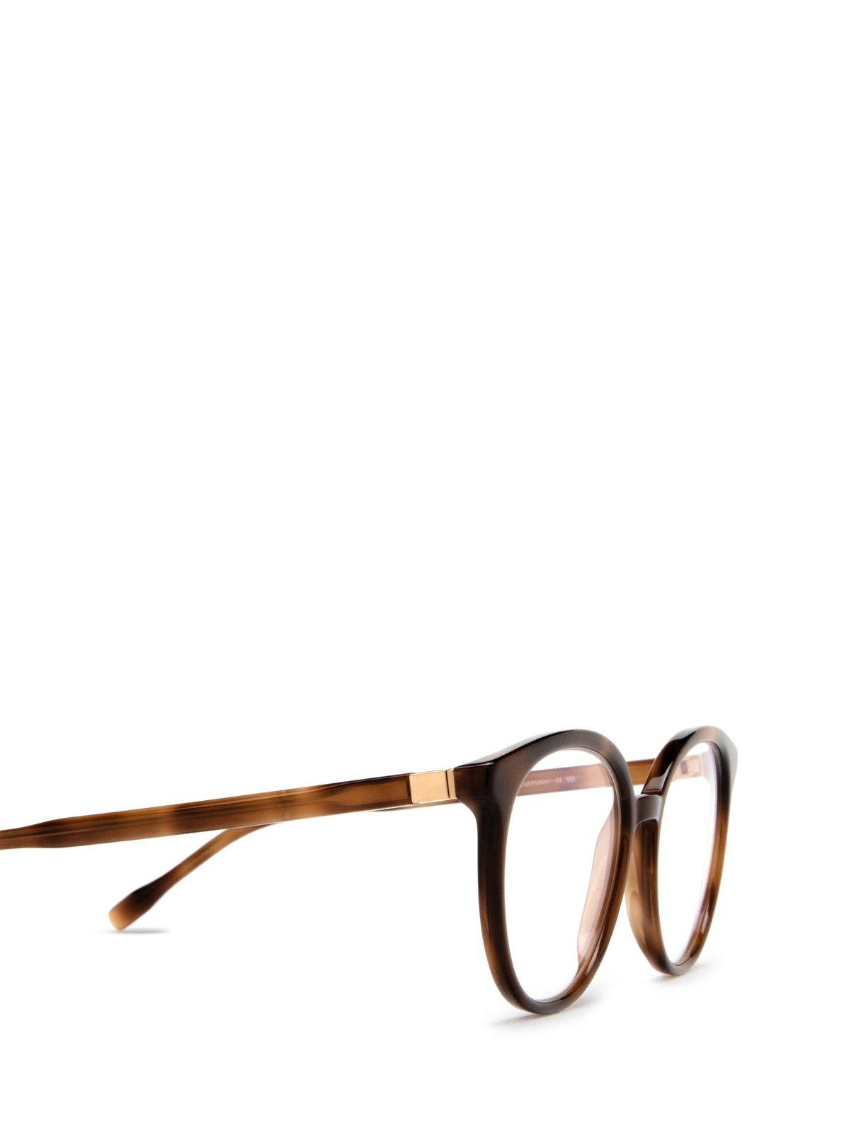 Shop Mykita Ayan Round Frame Glasses In 746