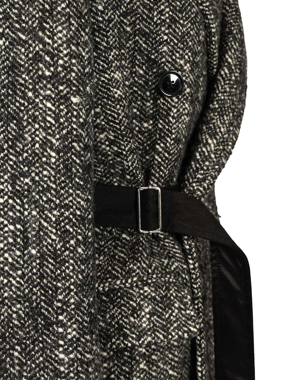 Isabel Marant Ezzia Short Coat In Black