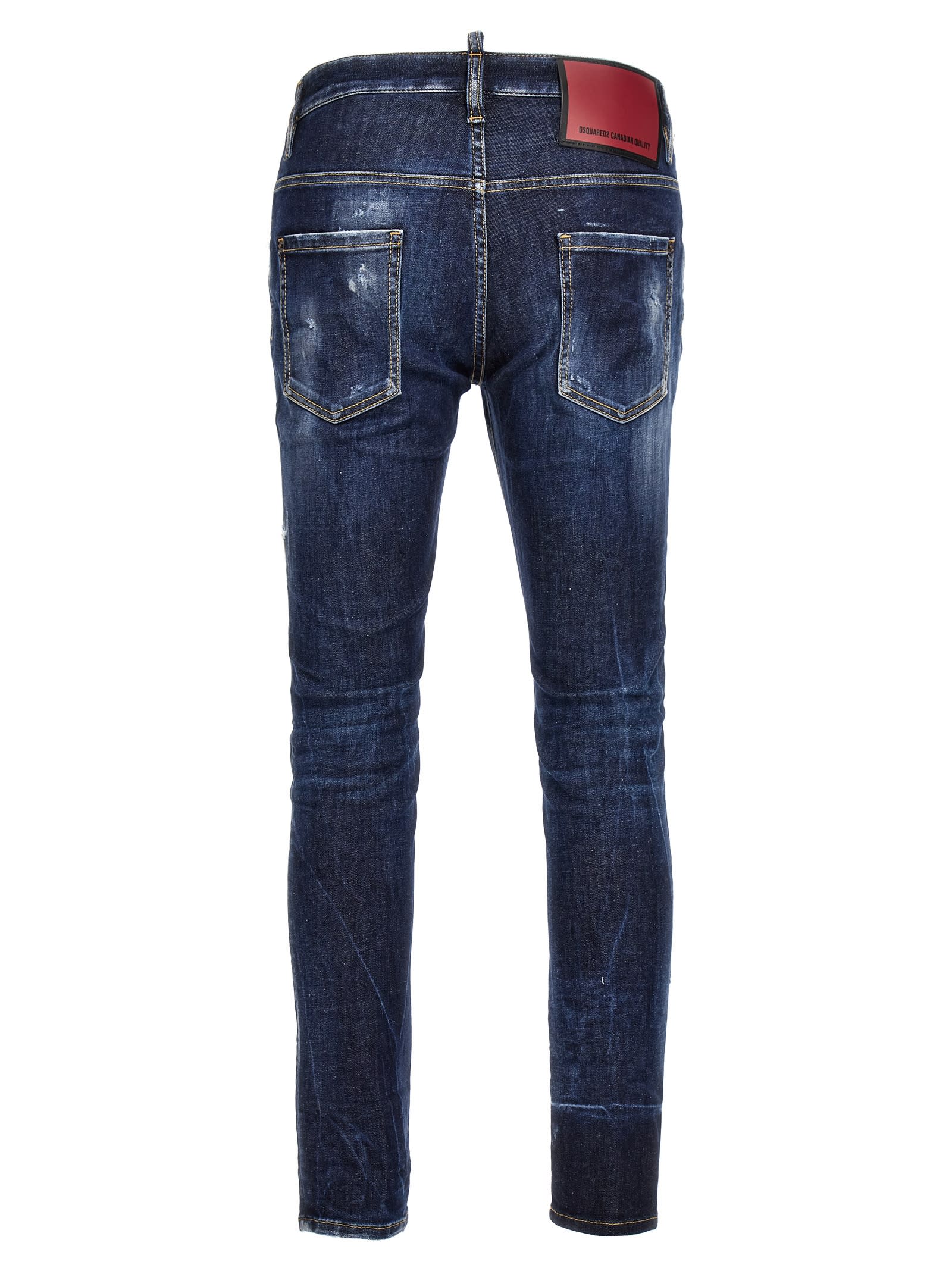 Shop Dsquared2 Super Twinky Jeans In Denim Blue