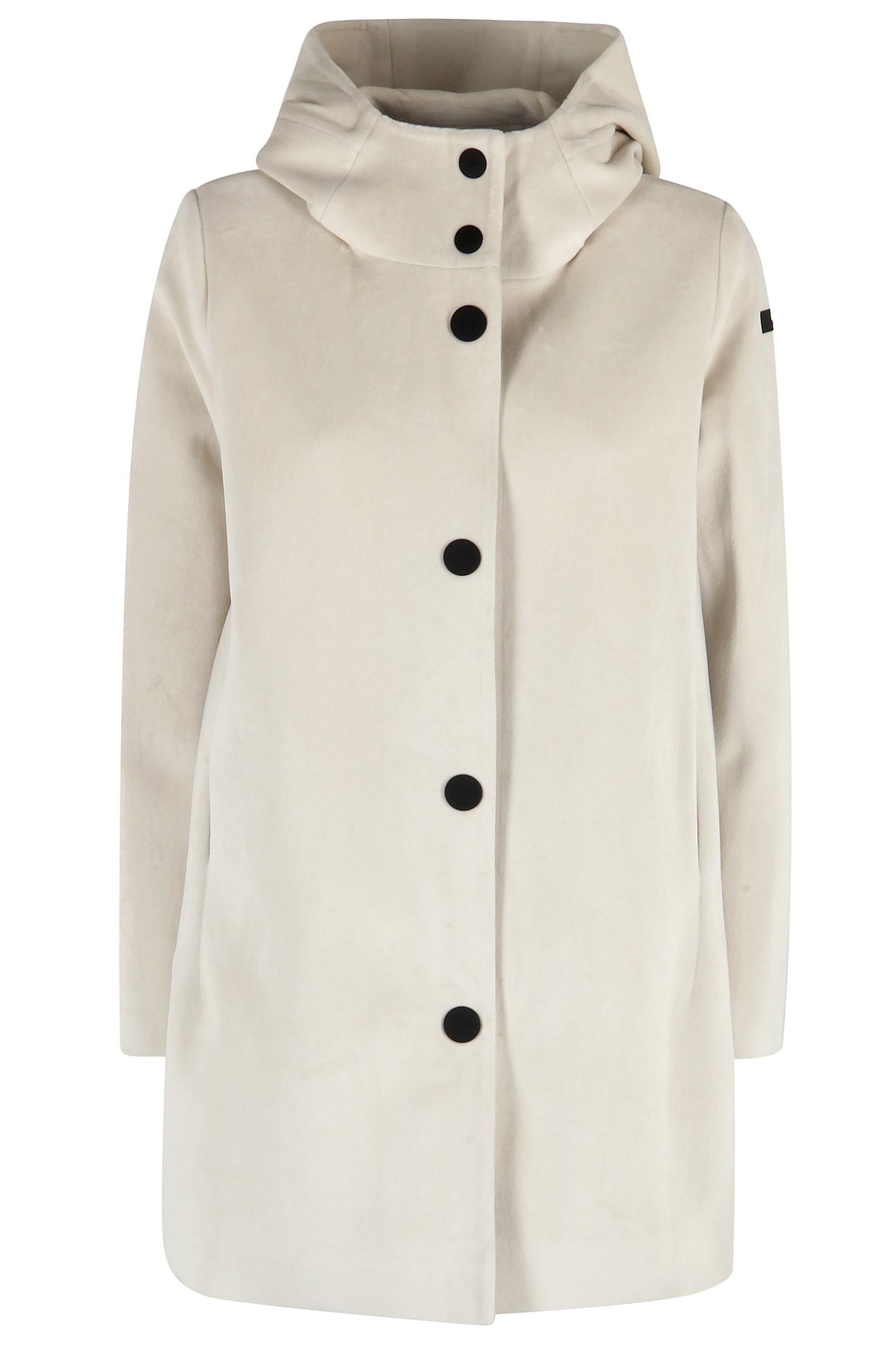 Rrd - Roberto Ricci Design Velour Neo Parka Wom Jkt In White