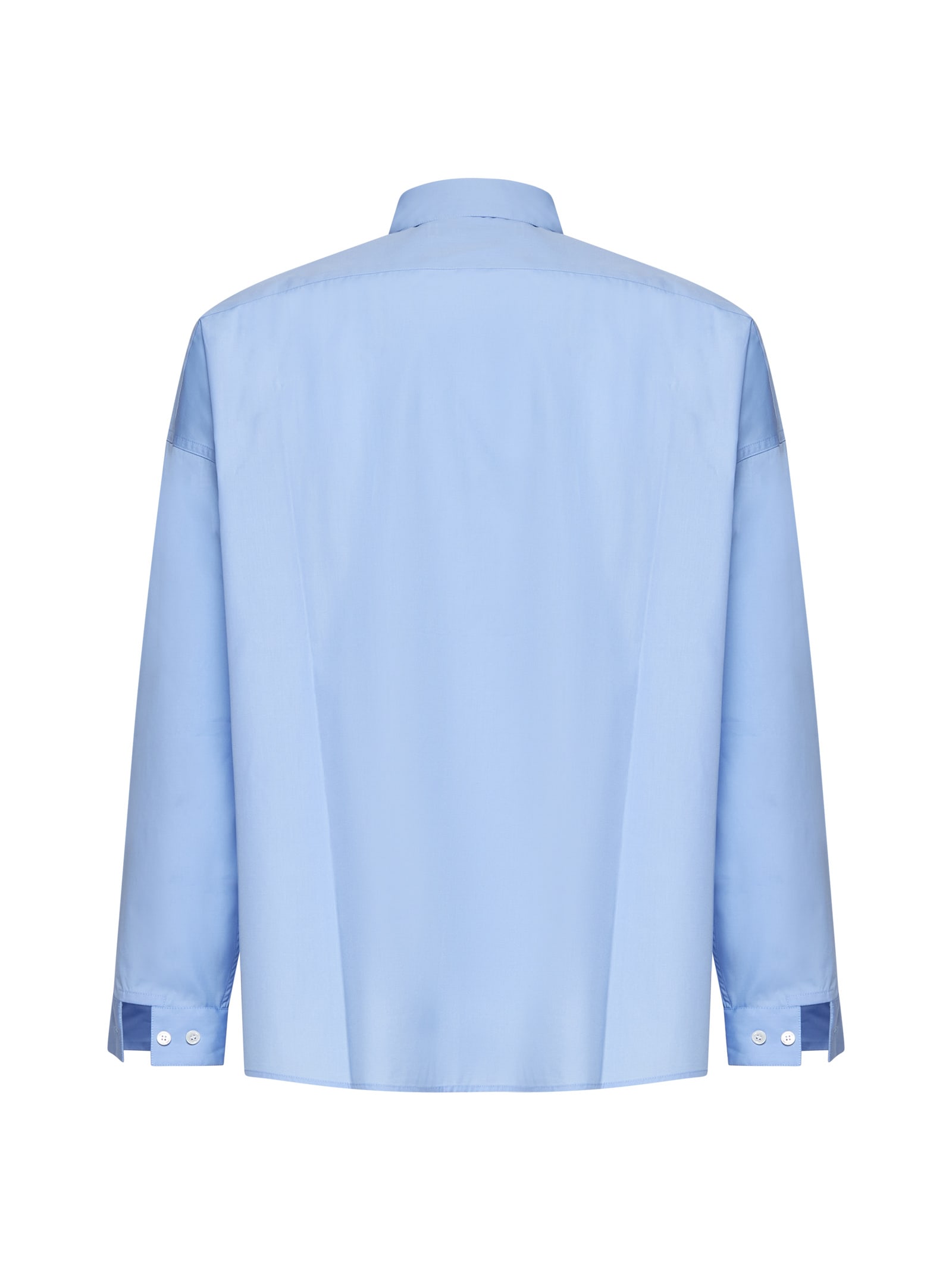 Shop Marni Shirt In Iris Blue