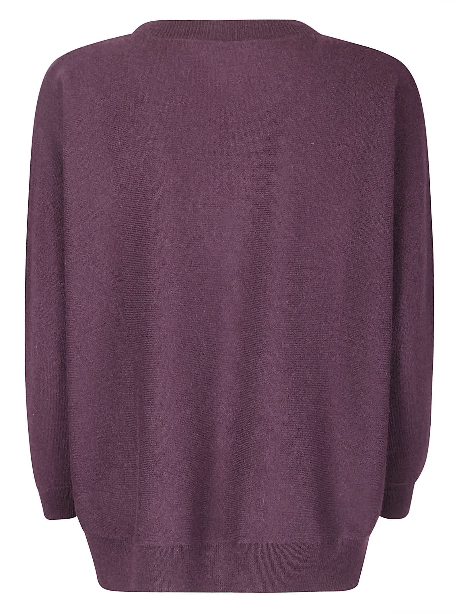 Lisa Yang Kenny V-neck Cashmere Sweater In Purple