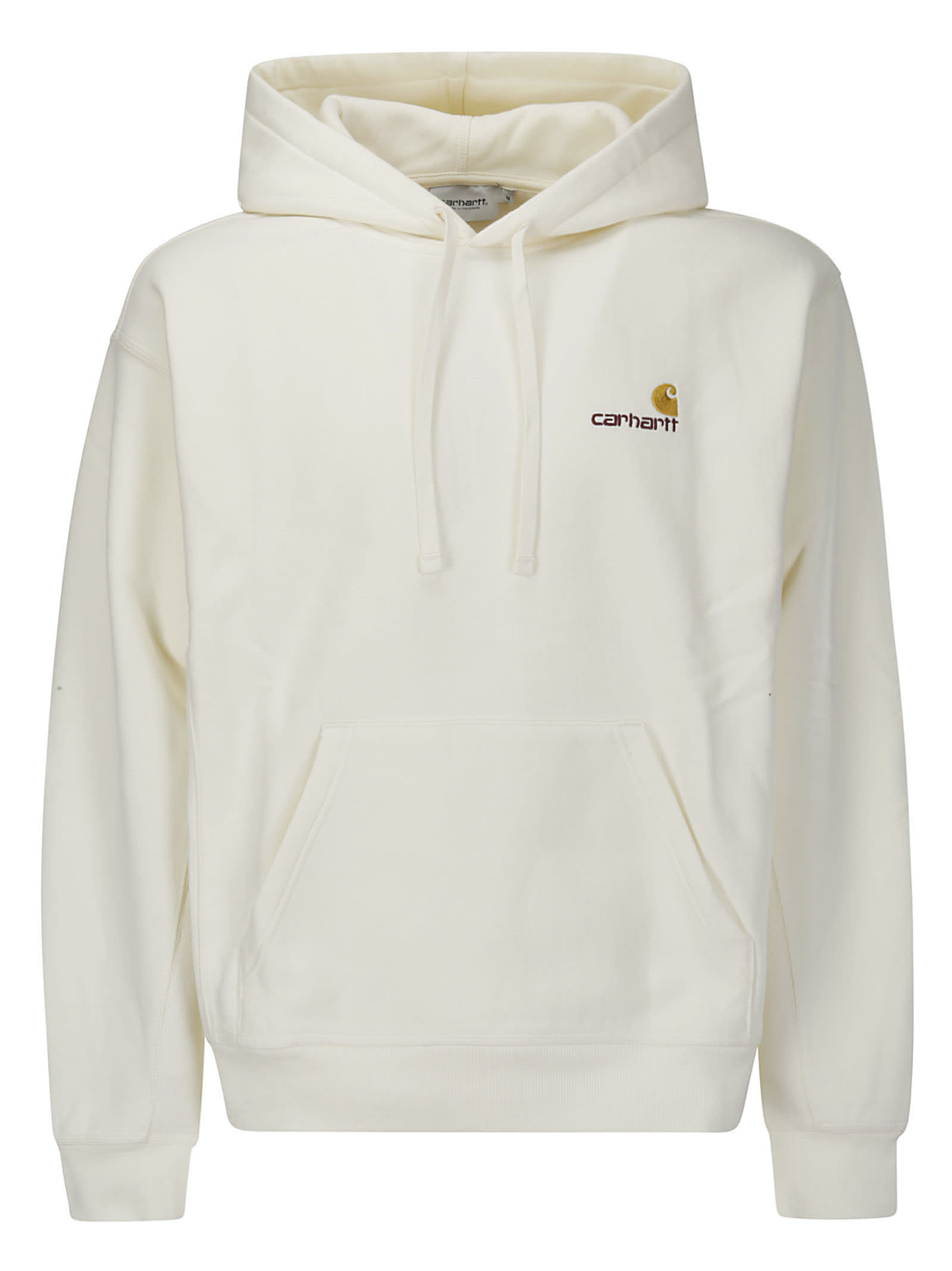 CARHARTT HOODED AMERICAN SCRIPT SWEAT