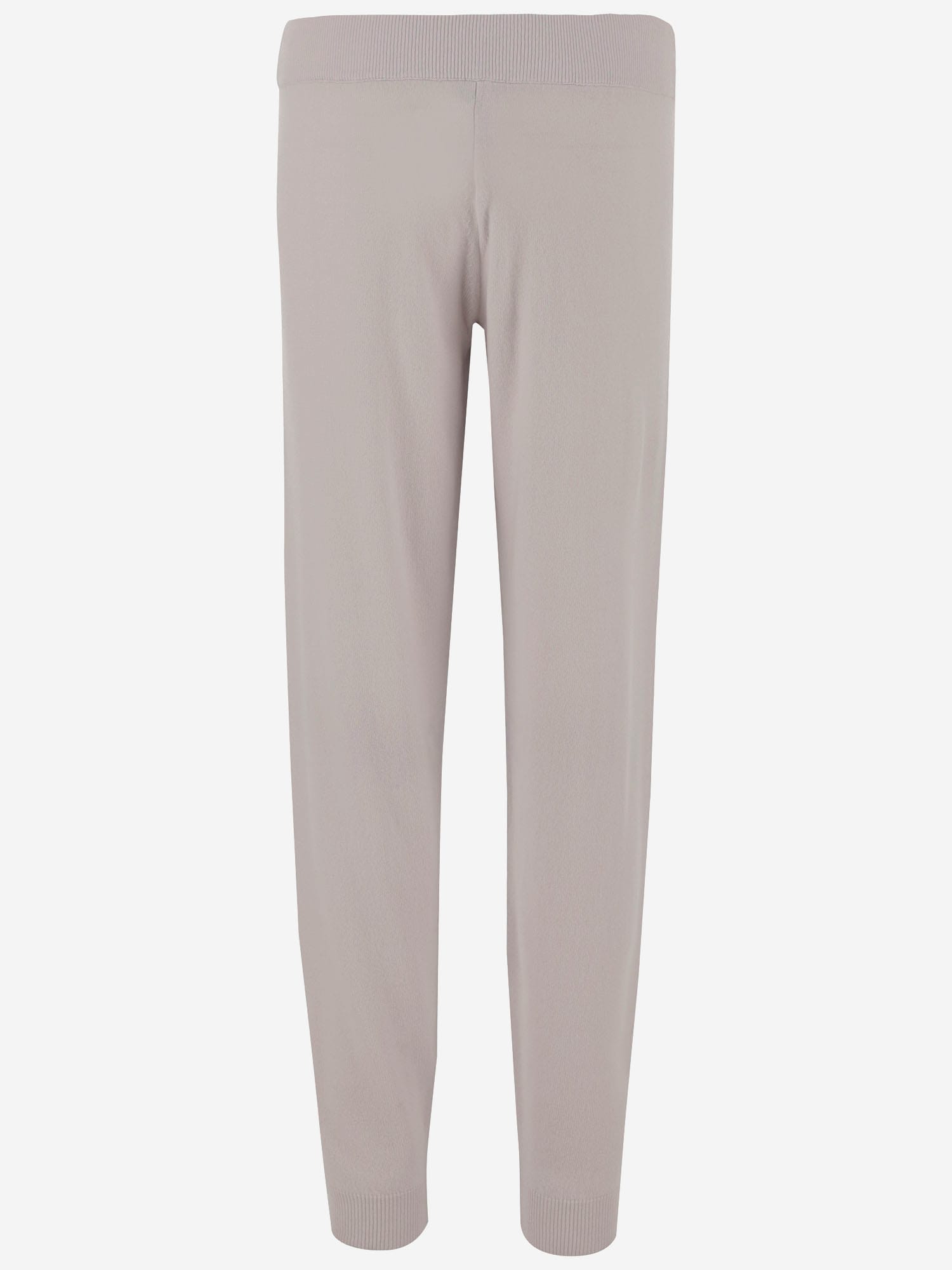 Allude Wool And Cashmere Pants In Ivory