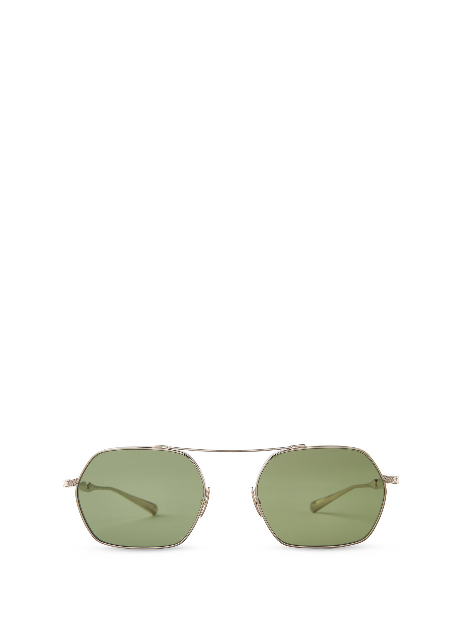 Mr Leight Ryder S Grey Gold Sunglasses