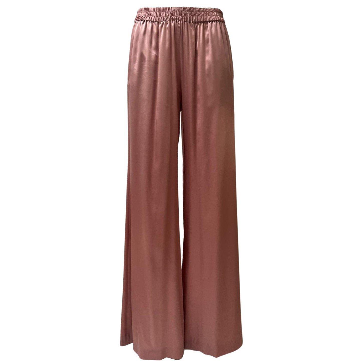 Wide Leg Satin Pants