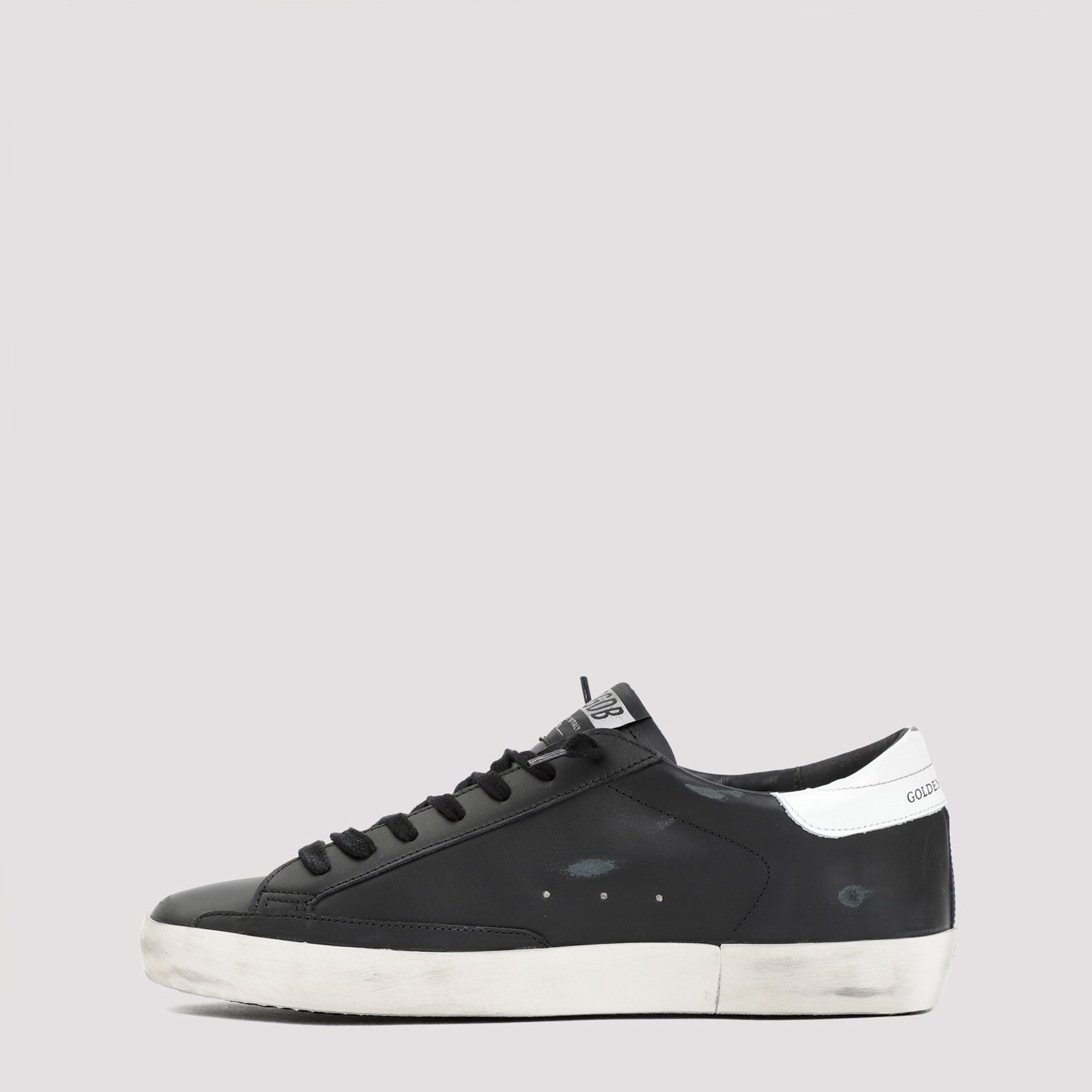 Shop Golden Goose Superstar Sneakers In Black White