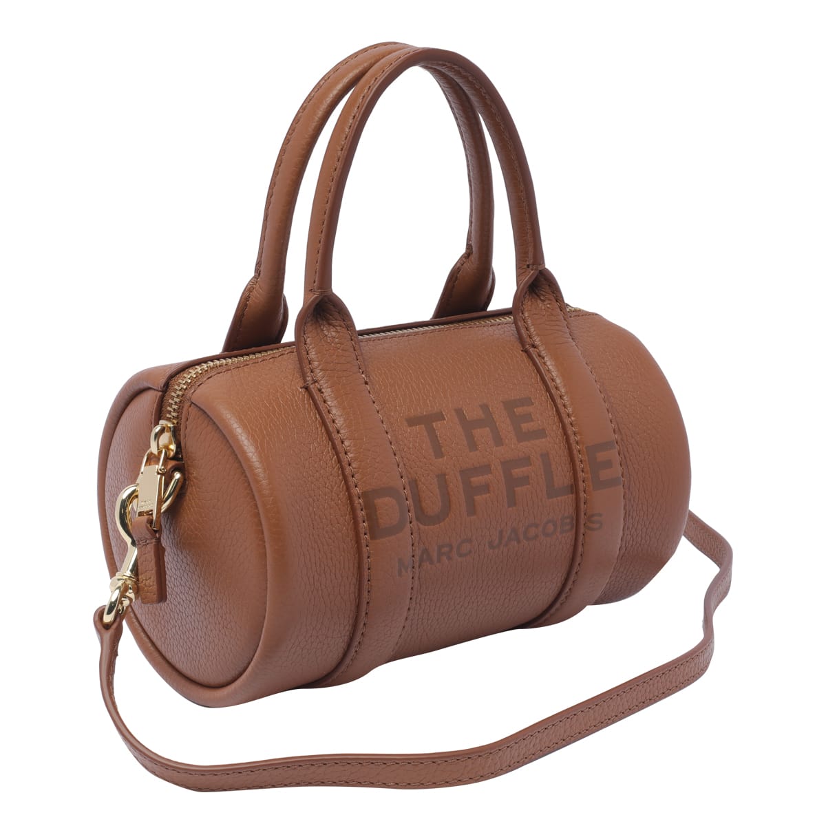 Shop Marc Jacobs The Mini Duffle Bag In Brown