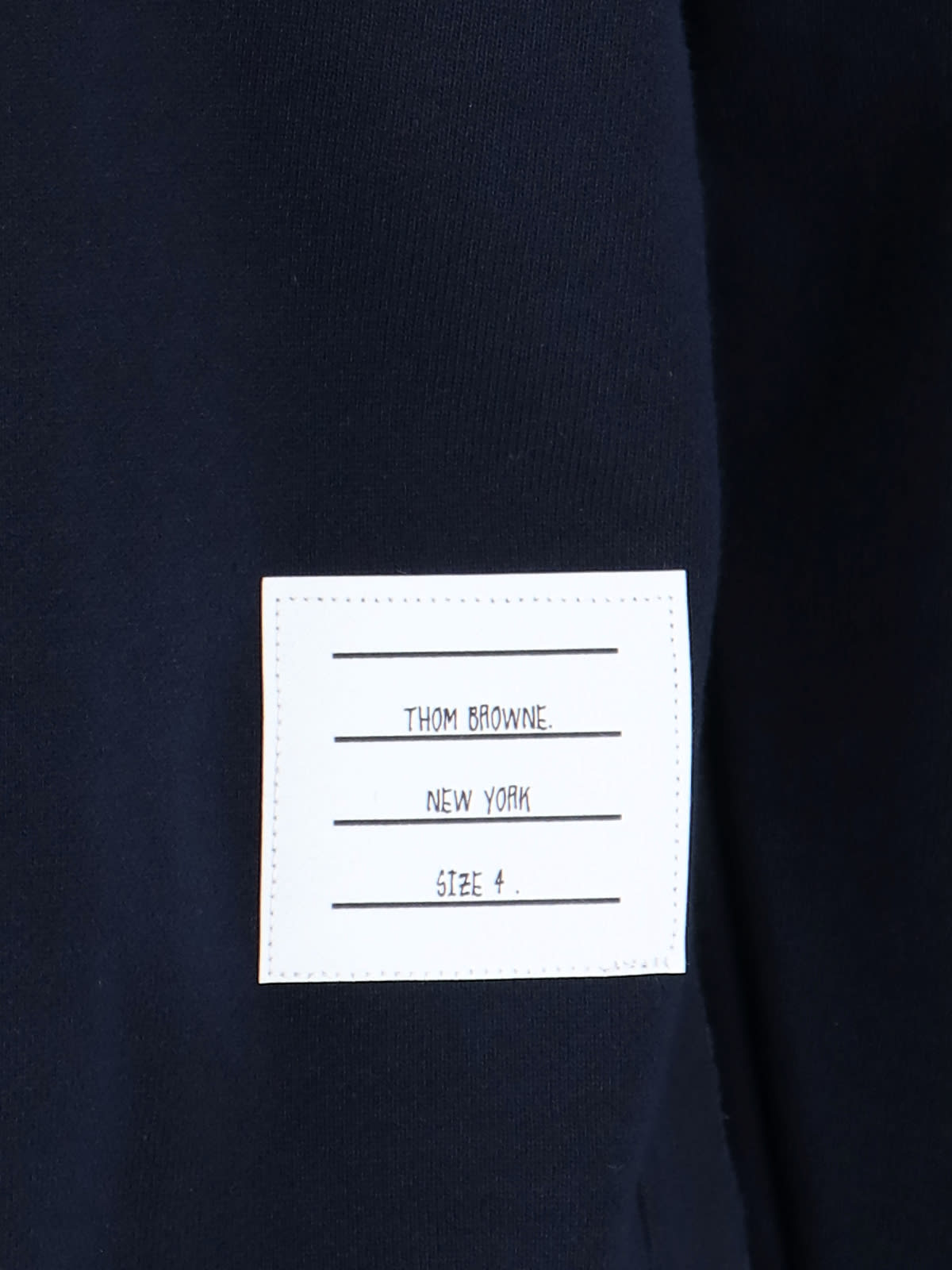 Shop Thom Browne 4-bar Sweatshirt In Blue