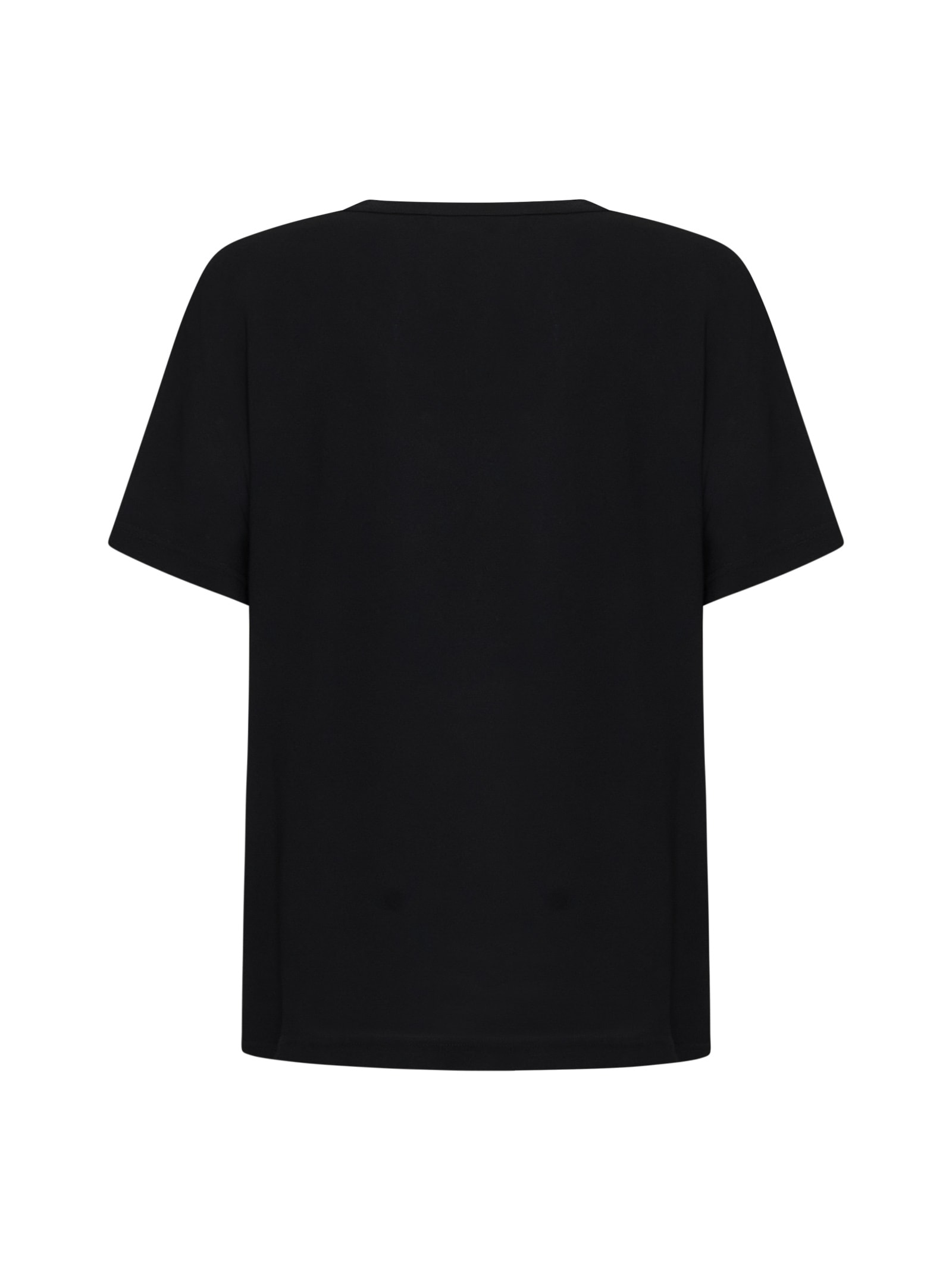 Shop Fabiana Filippi T-shirt In Black