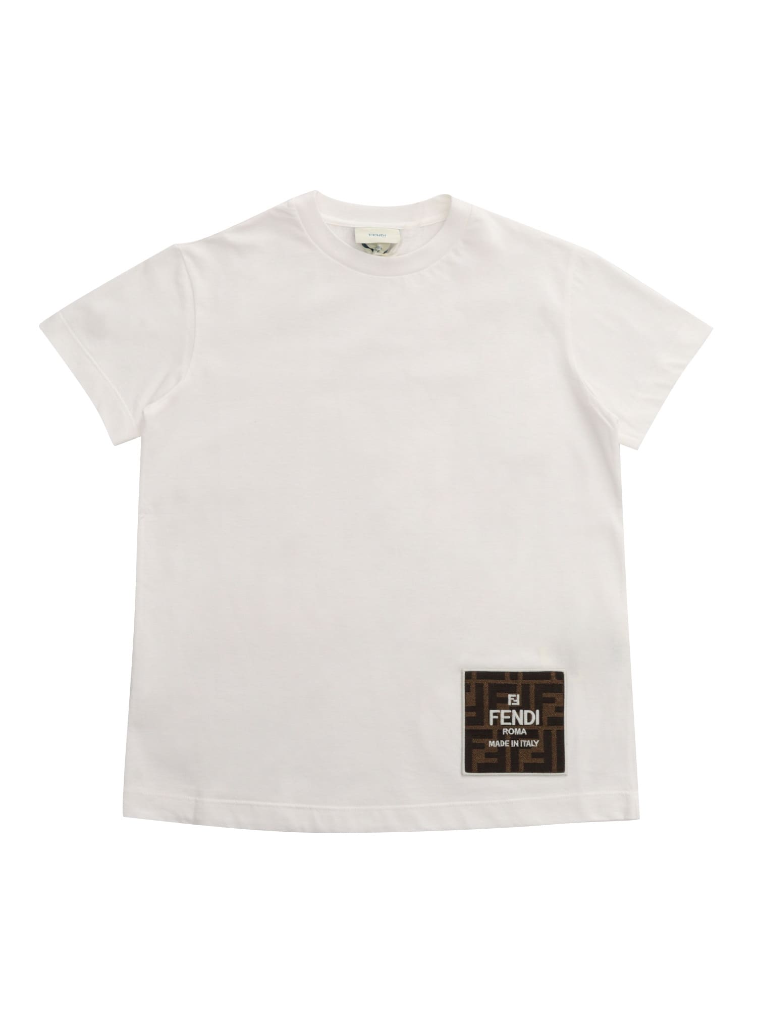 White Fendi T-shirt