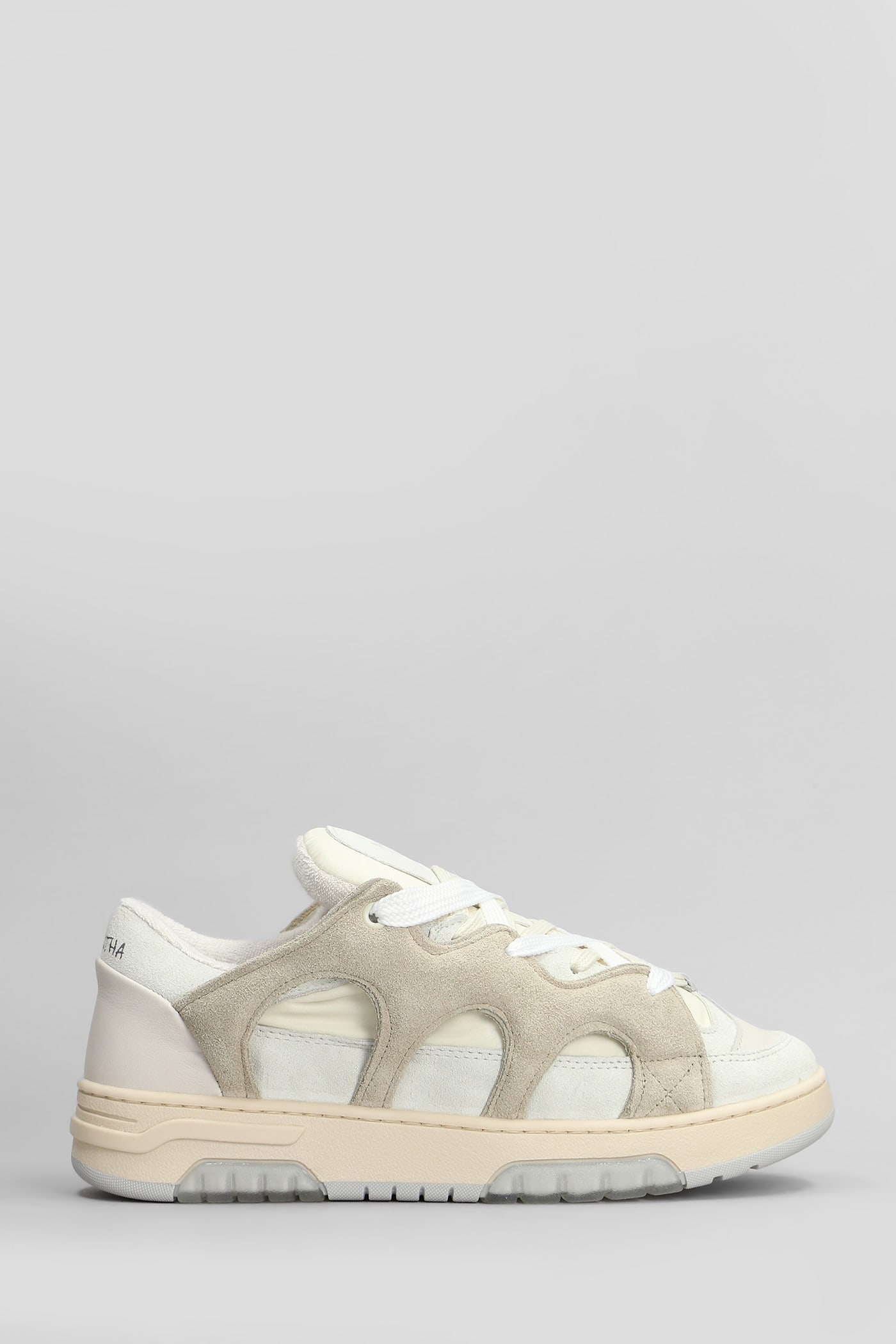 Santha 1 Original Sneakers In Beige Suede
