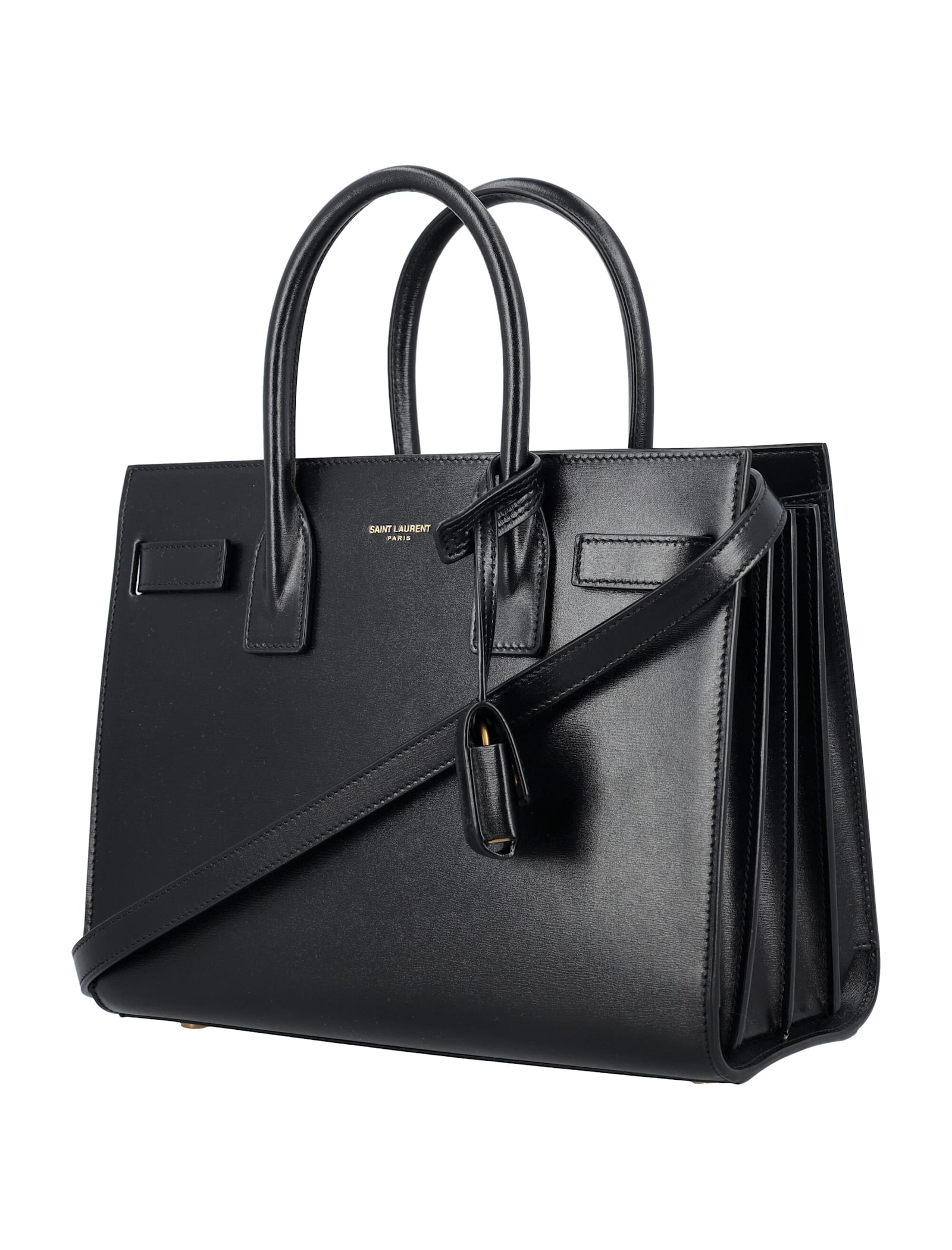 Saint Laurent Sac De Jour Baby Bag In Black