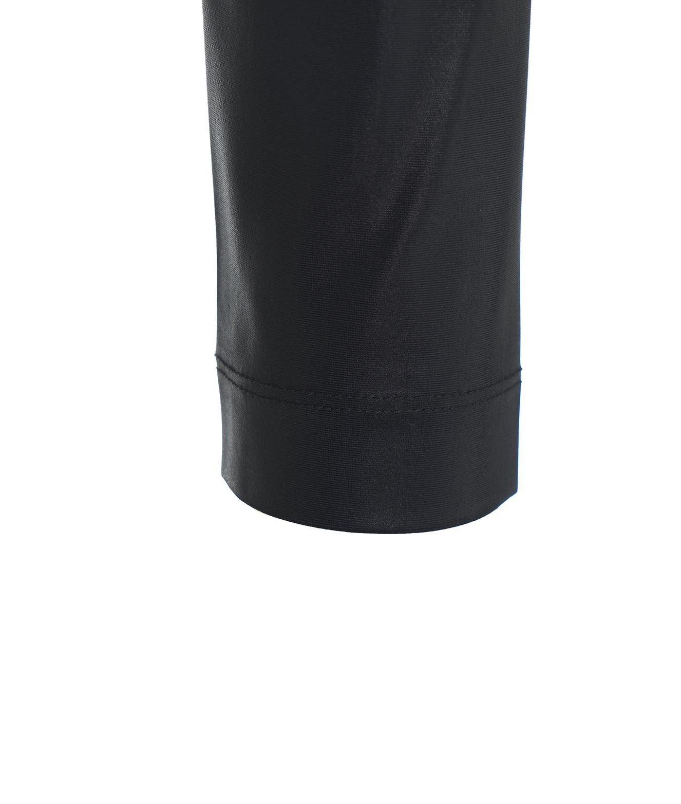 Versace Jeans Couture Cut-out Detailed Jersey Cropped Top In Nero