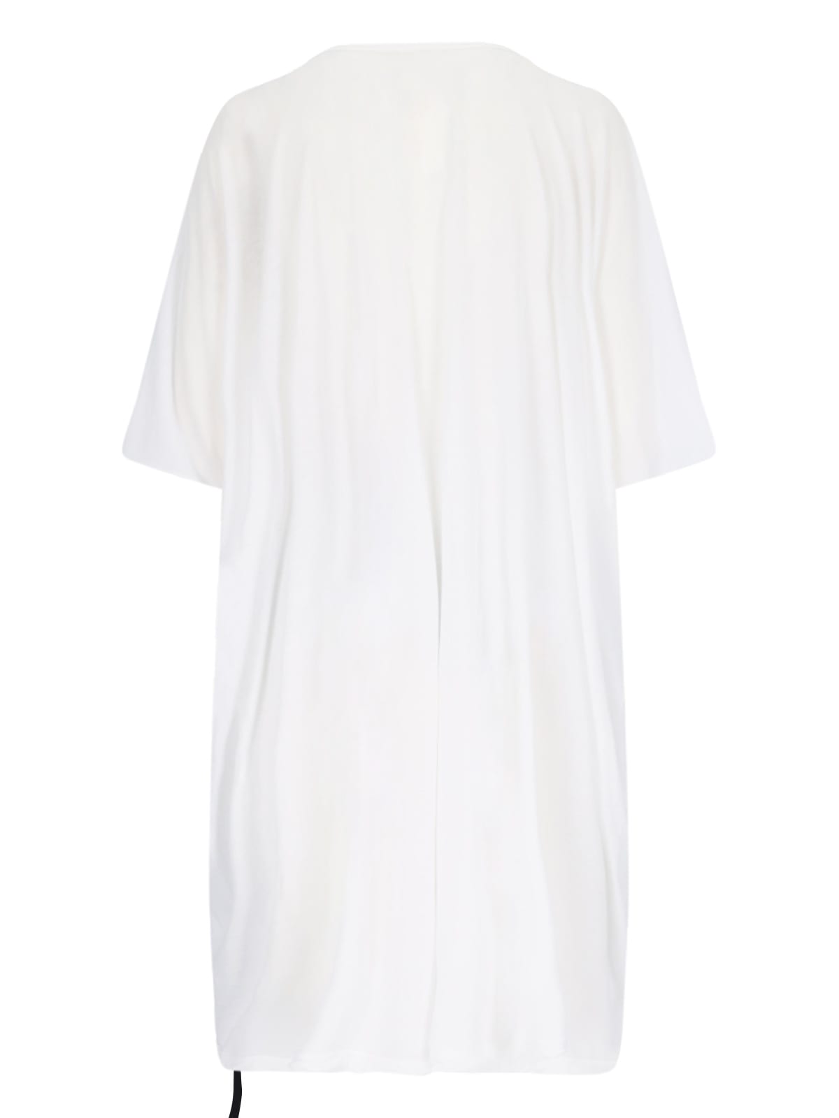 Shop Drkshdw Rick Owens  T-shirt Dress In White