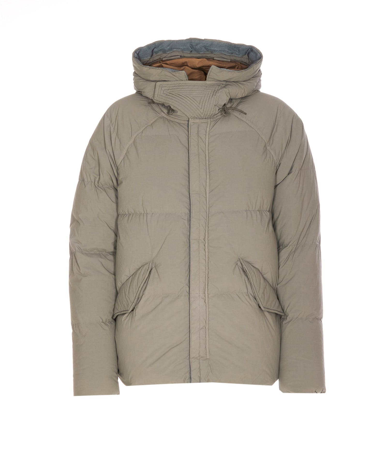 Shop Ten C Artic Parka In Green