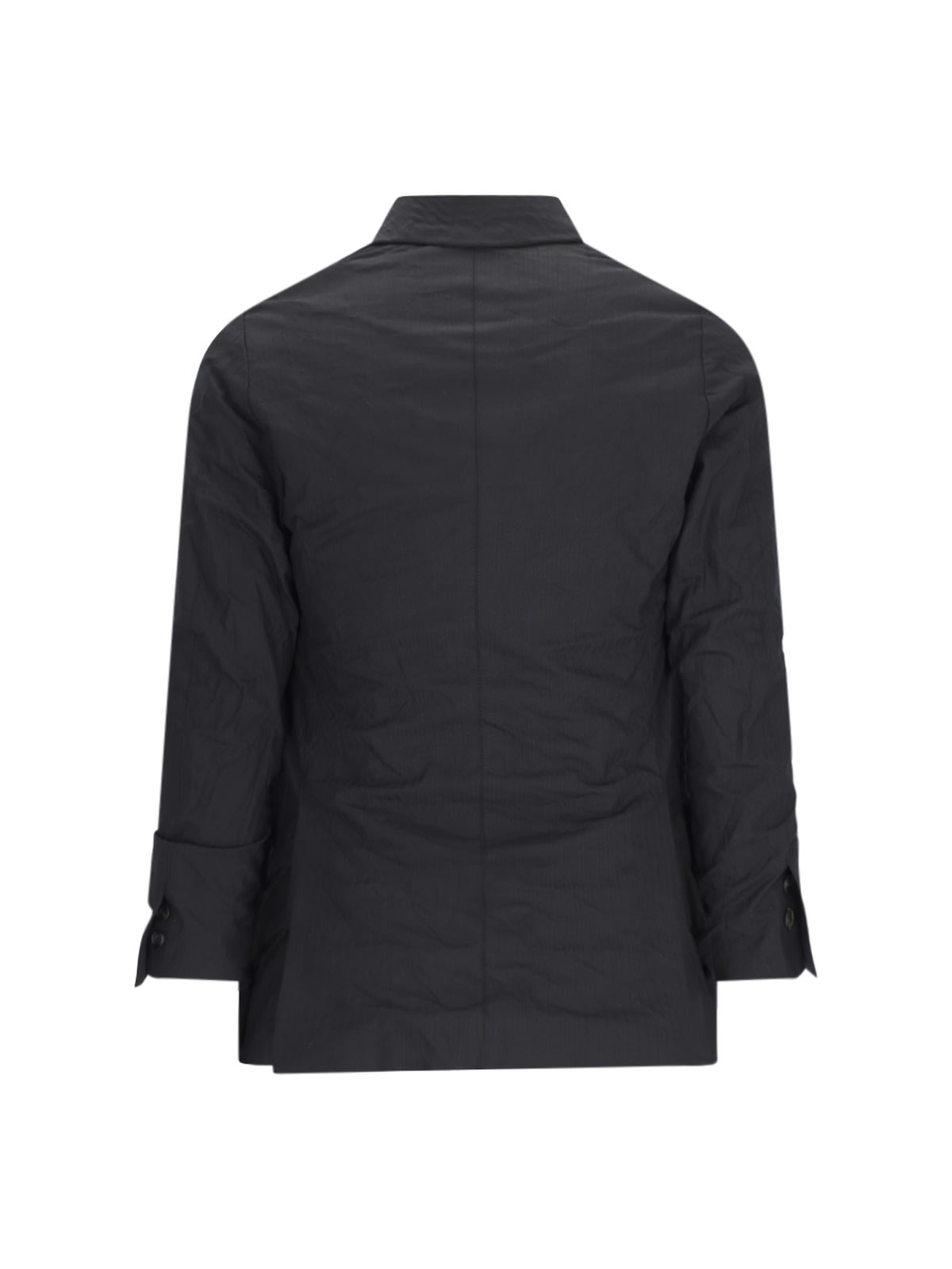 Shop Paul Harnden Single-breasted Wool Blazer In Black