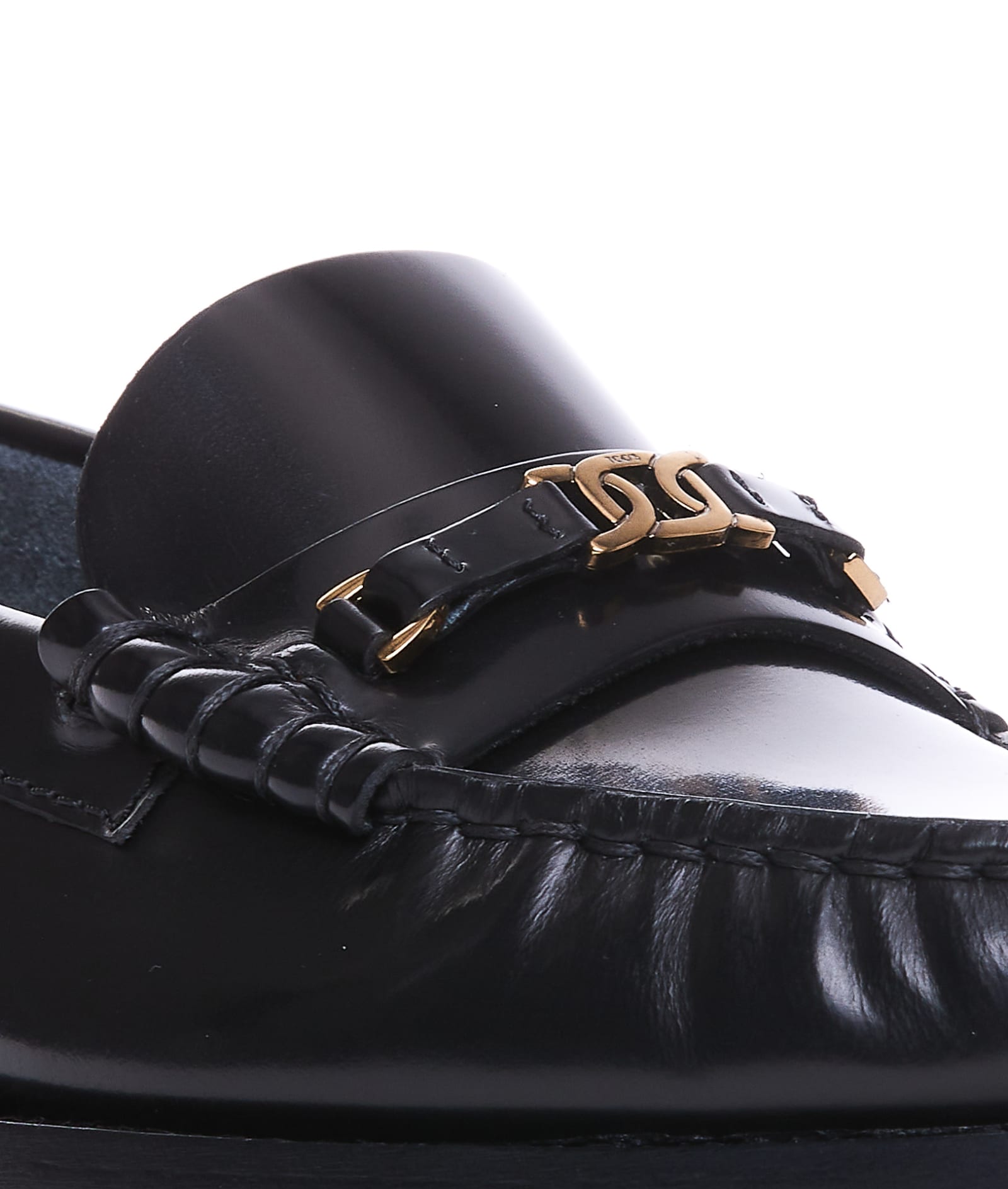 Shop Tod's Loafers In Black