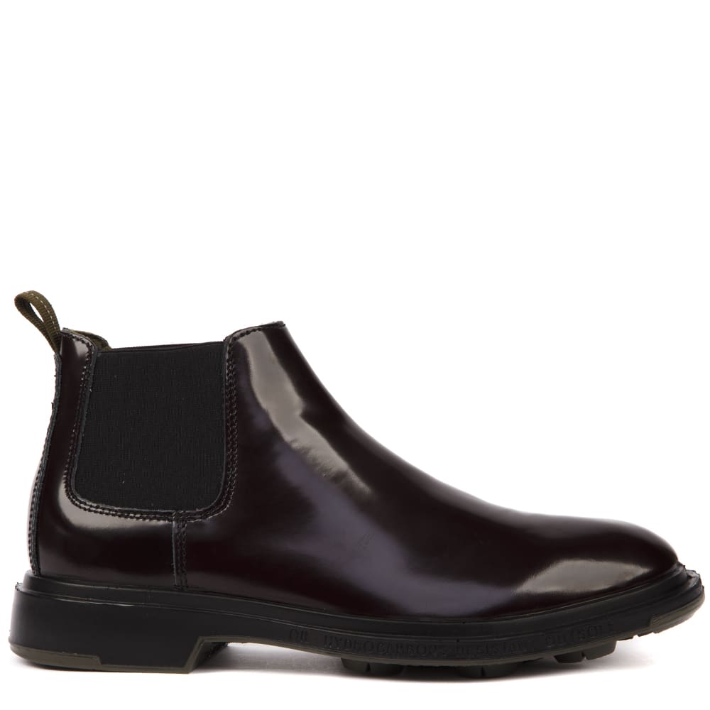 Pezzol 1951 Auburgine Color Calf Leather Boots