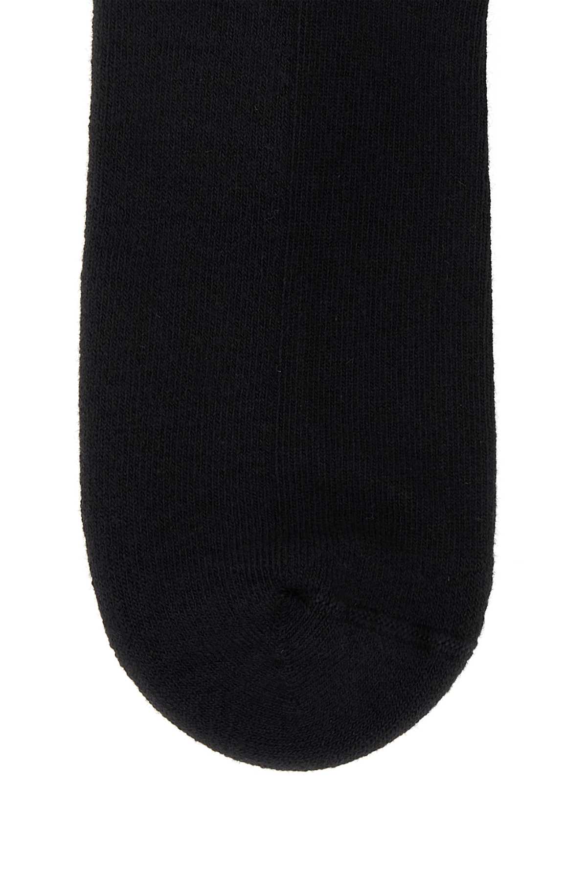 Carhartt Black Stretch Cotton Blend Chase Socks In Wht