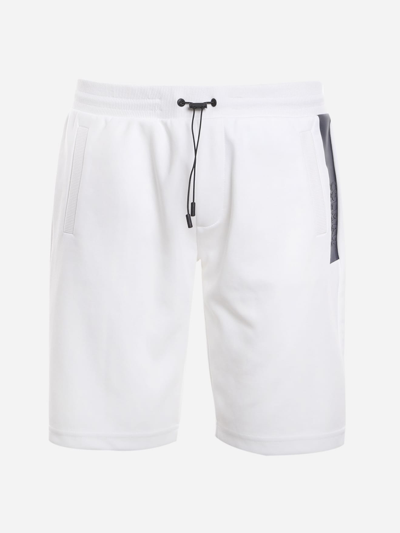 Colmar Cotton Blend Bermuda Shorts With Contrasting Logo Band