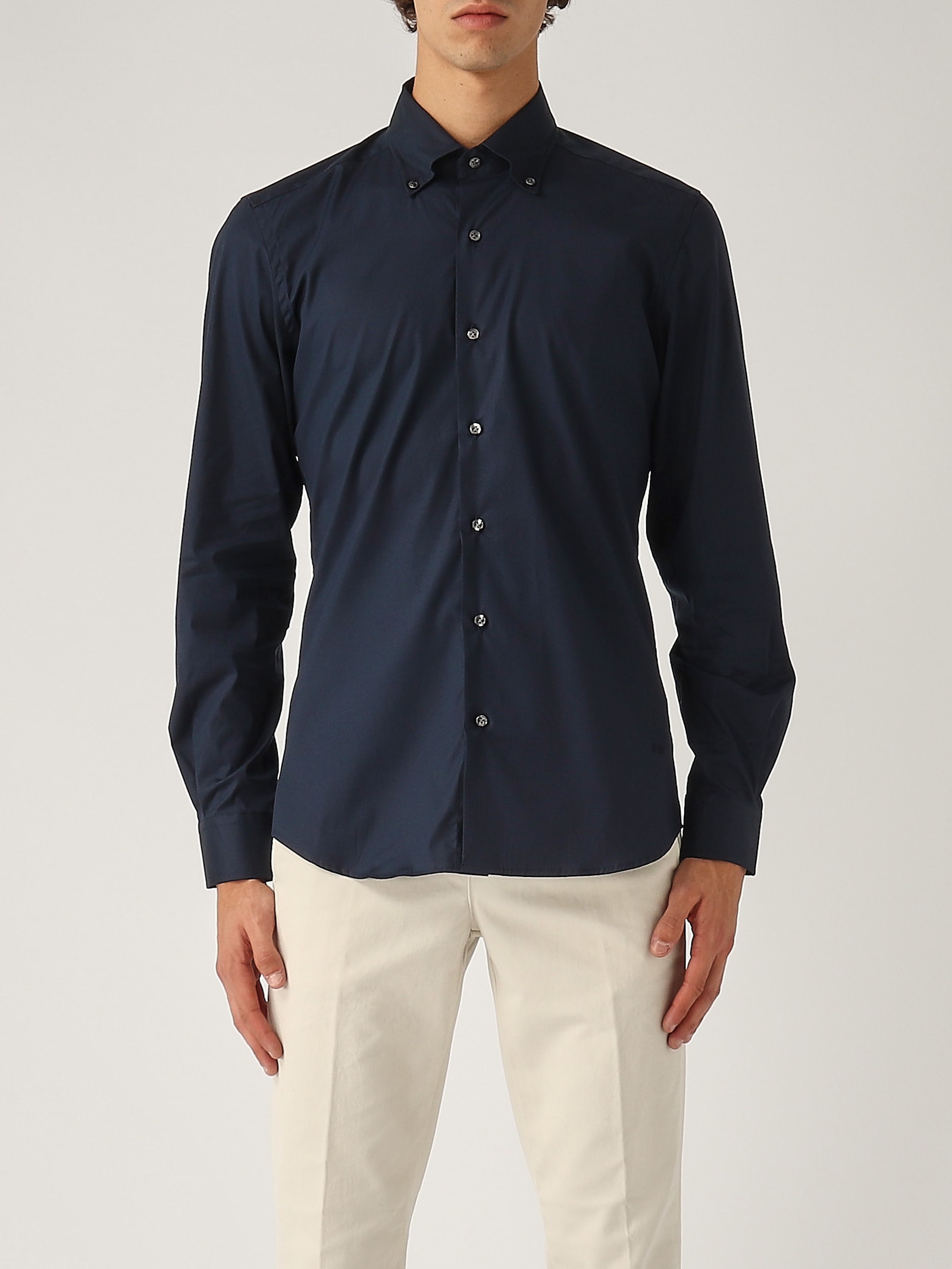 Camicia Button Down Stretch Shirt