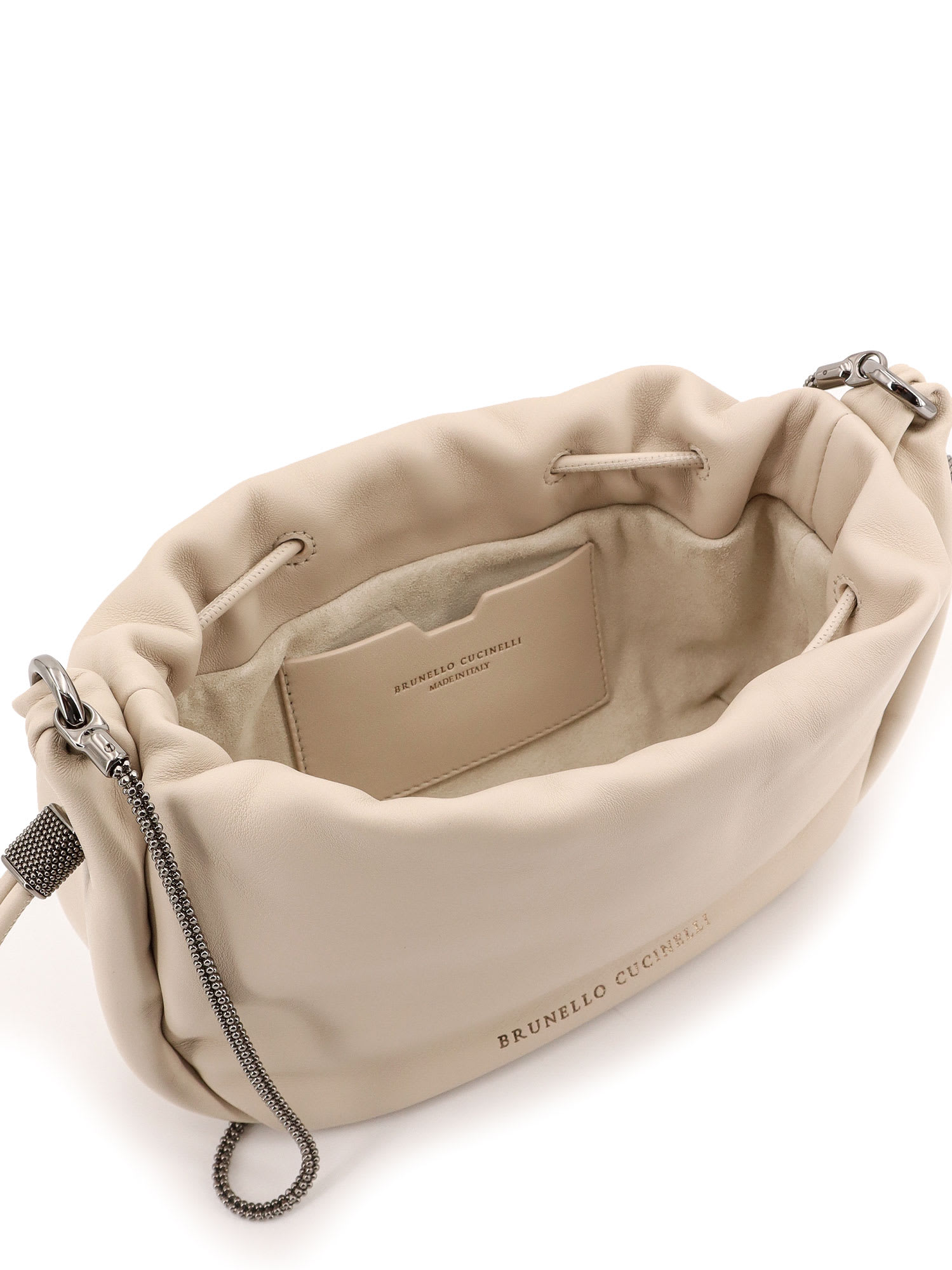 BRUNELLO CUCINELLI BUCKET MELLOW SHOULDER BAG