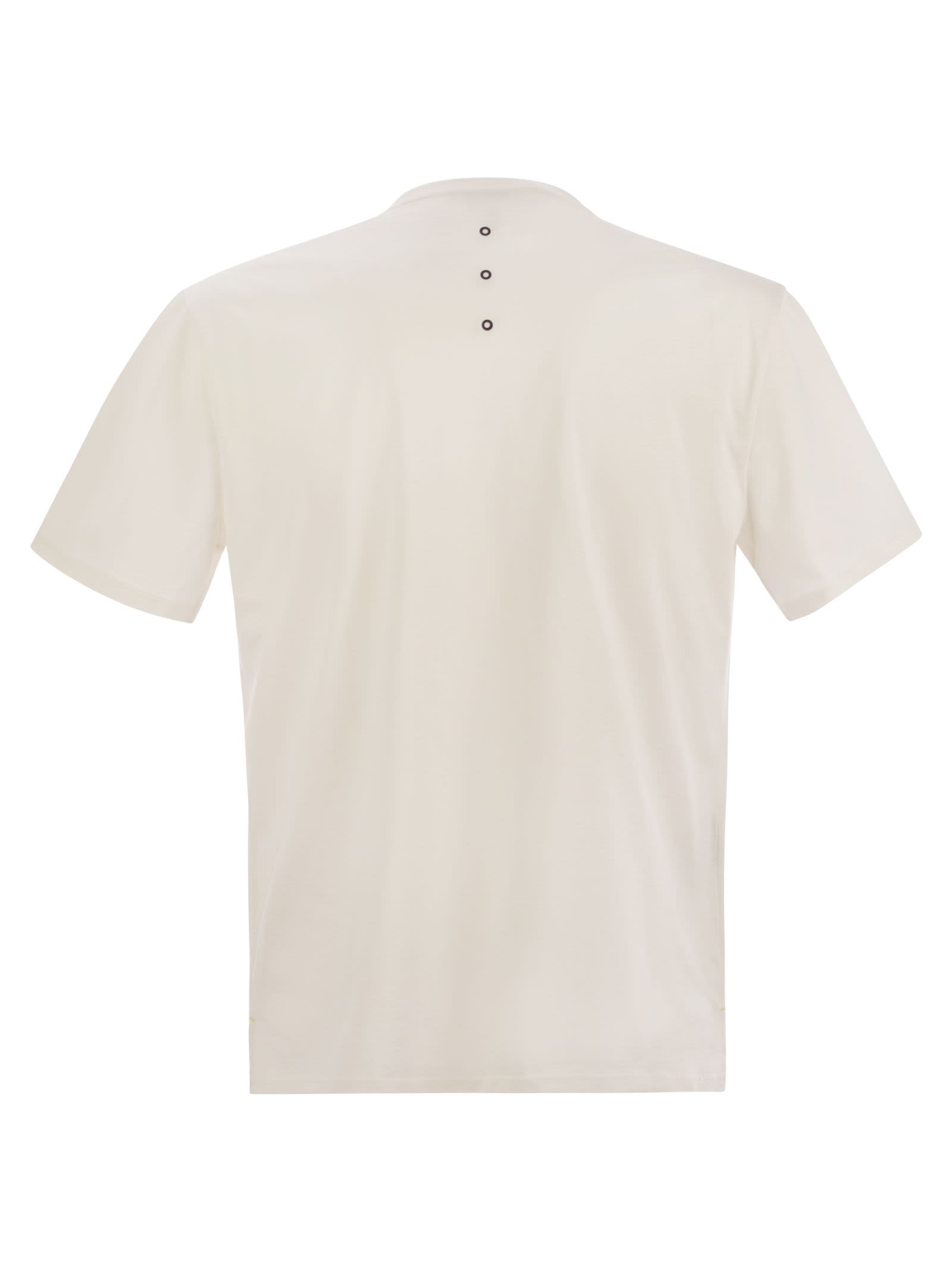 Tシャツ・カットソー PREMIATA SS25 Cotton jersey T-shirt (PA1019 WHITE) Premiata Cotton Jersey T Shirt In White | ModeSens