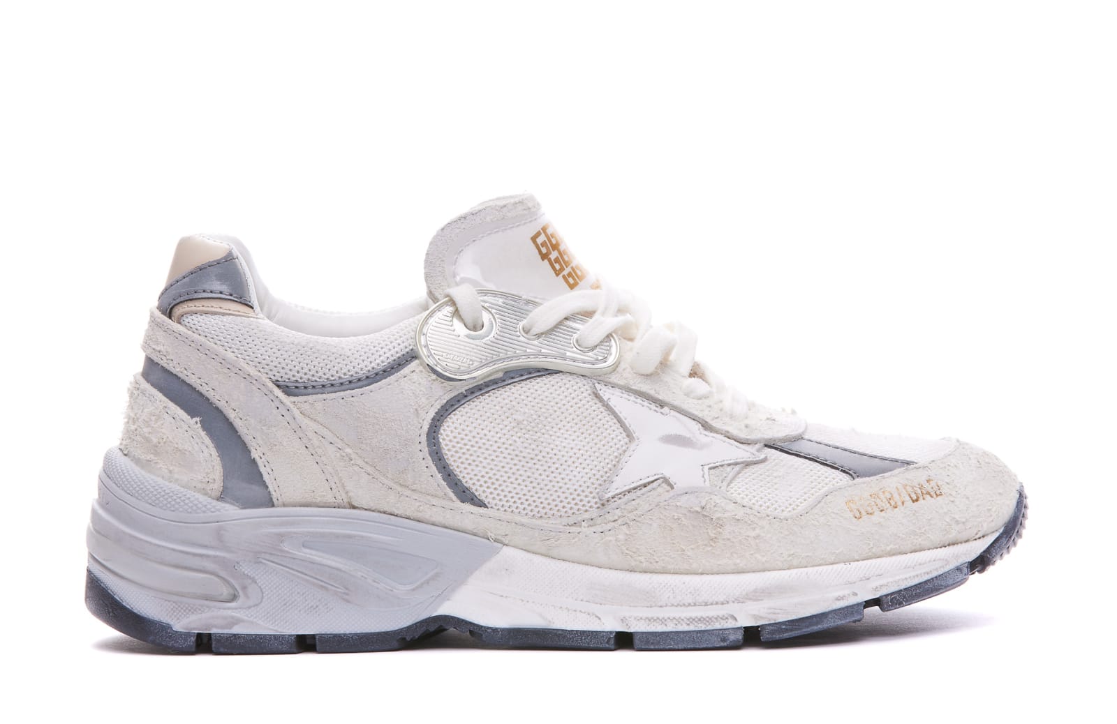 Shop Golden Goose Running Dad Sneakers In White