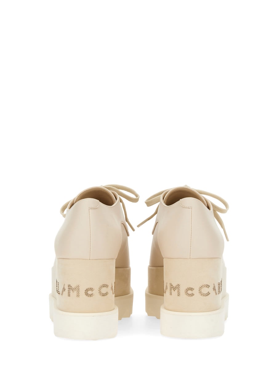 Shop Stella Mccartney Lace-up Elyse In White