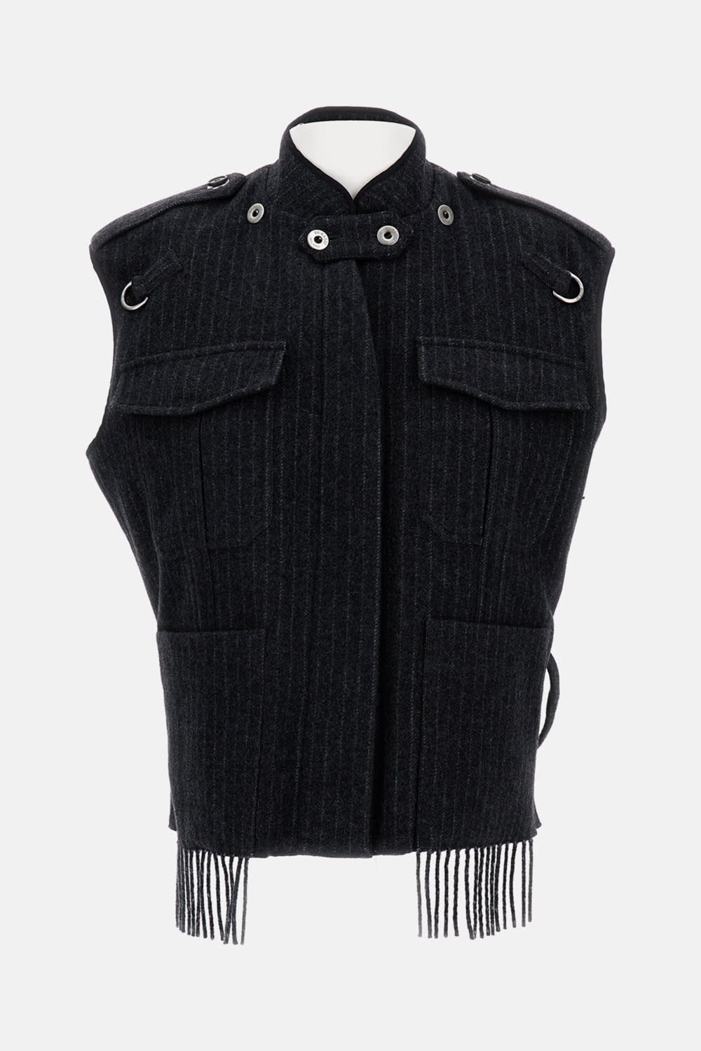 Pinstripe Vest